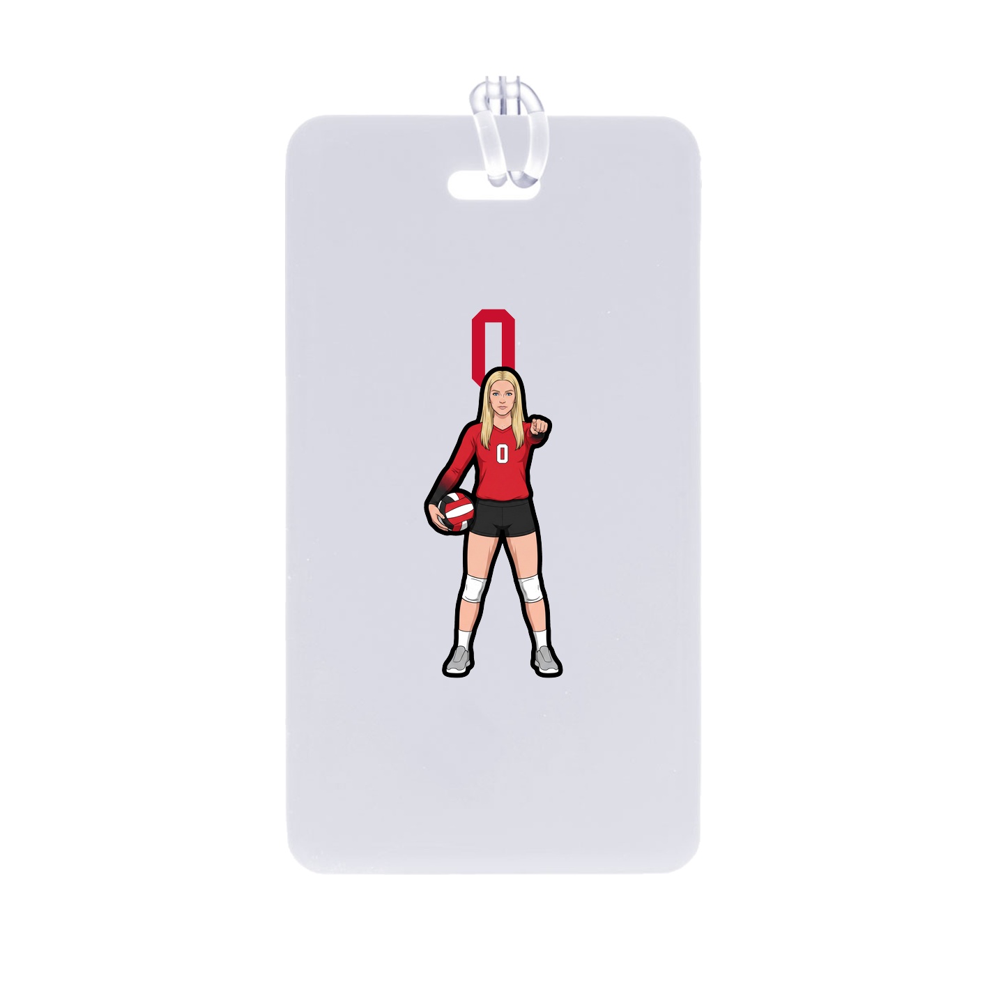 Bag Tag — Number Top in Classic