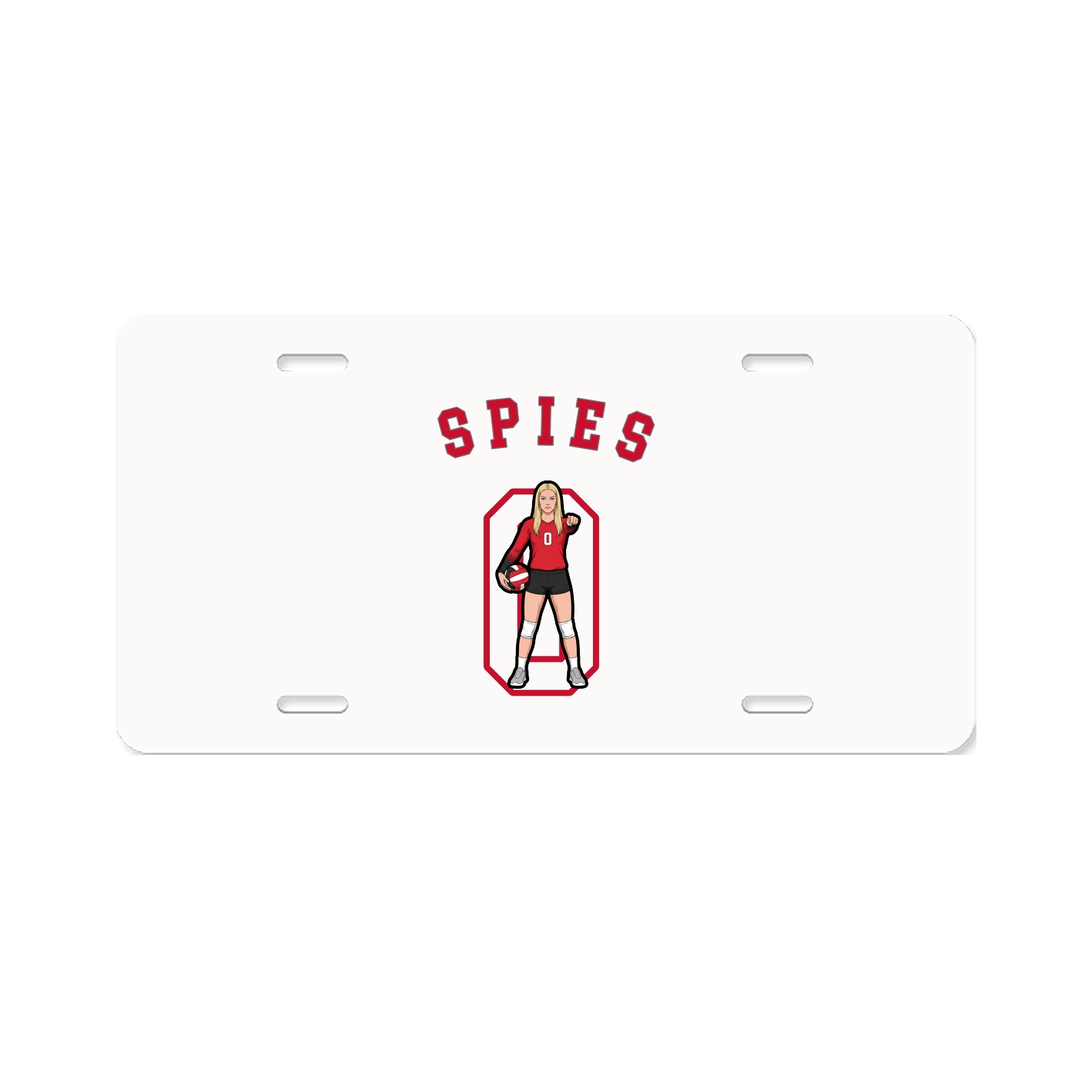 License Plate — Shirsey Arch in Classic