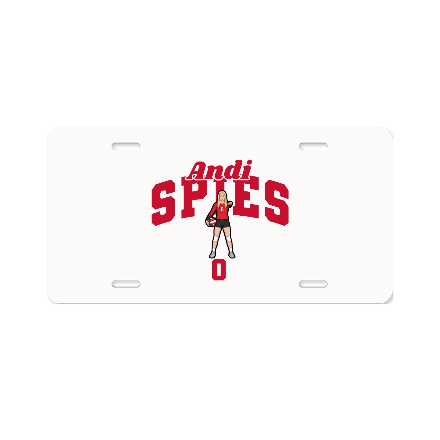 License Plate — Signature Arch in Classic