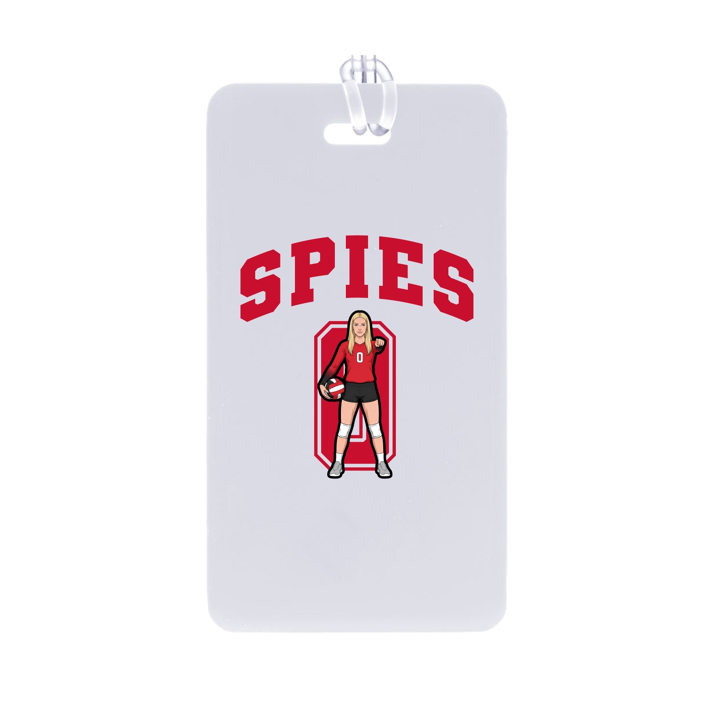 Bag Tag — Number in Classic