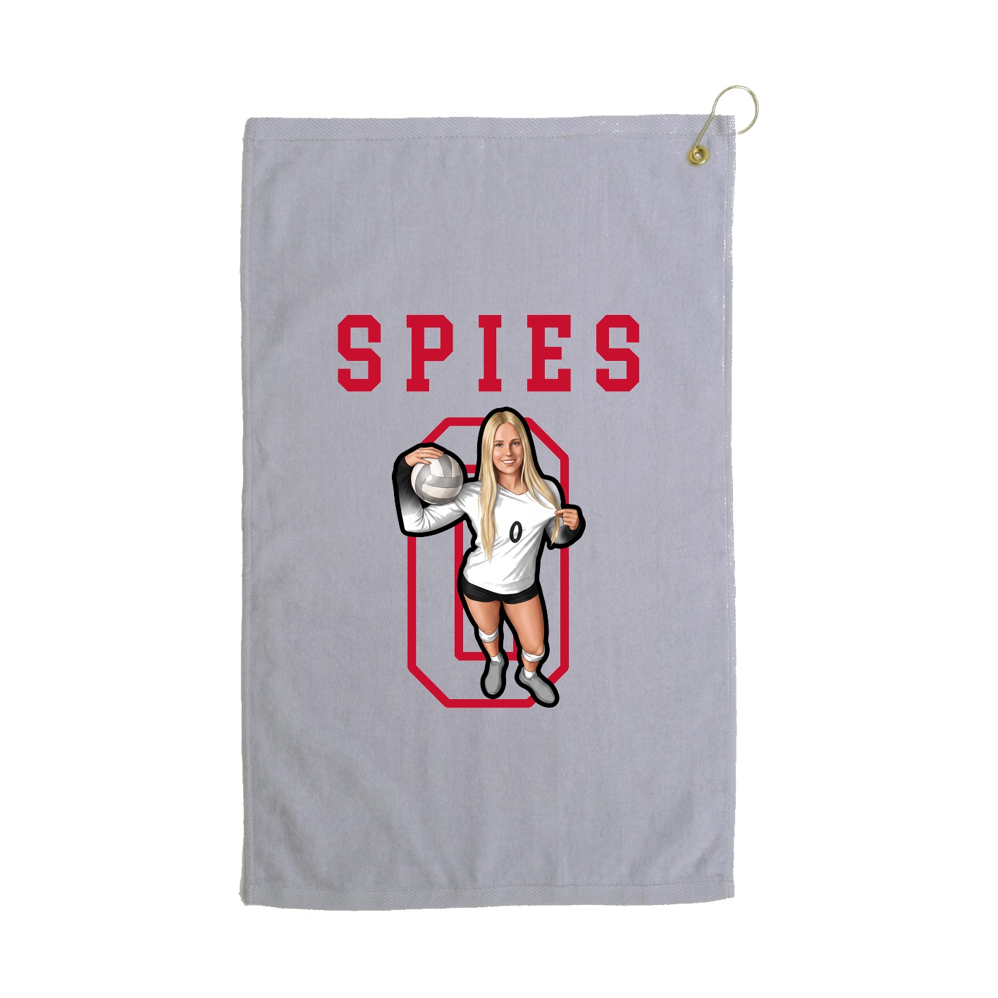 Golf Towel — Shirsey in Grey
