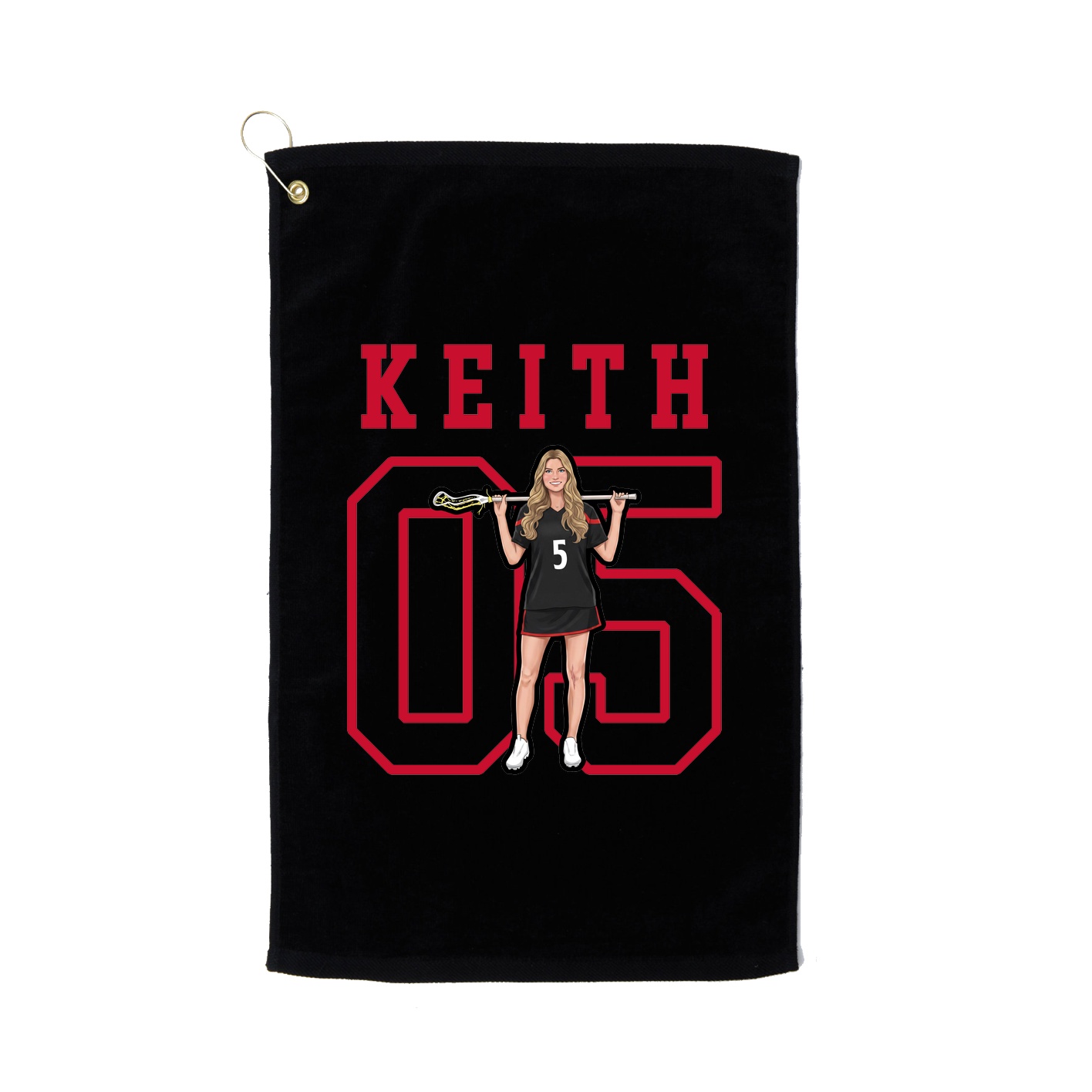 Golf Towel — Shirsey in Black