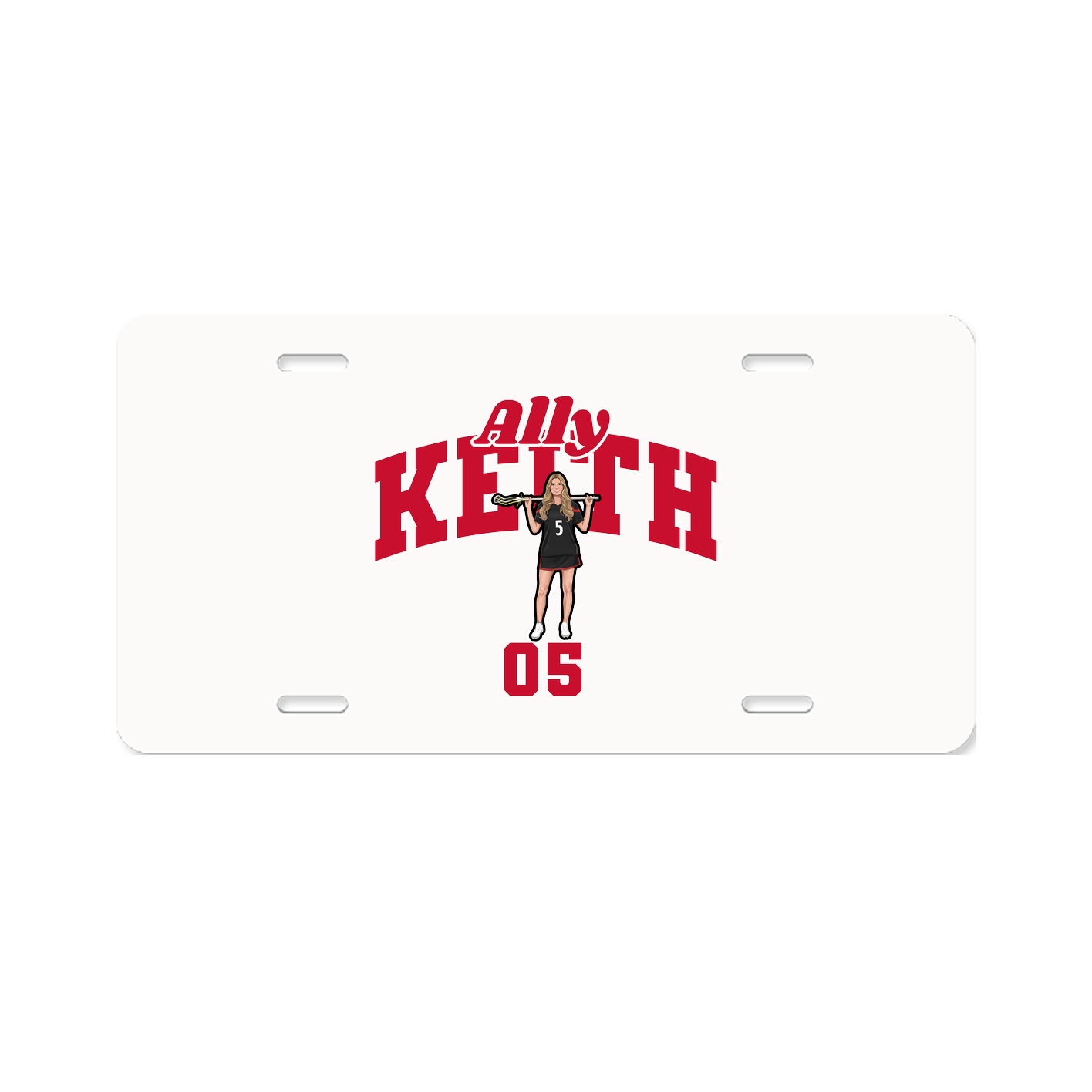 License Plate — Signature Arch in Classic