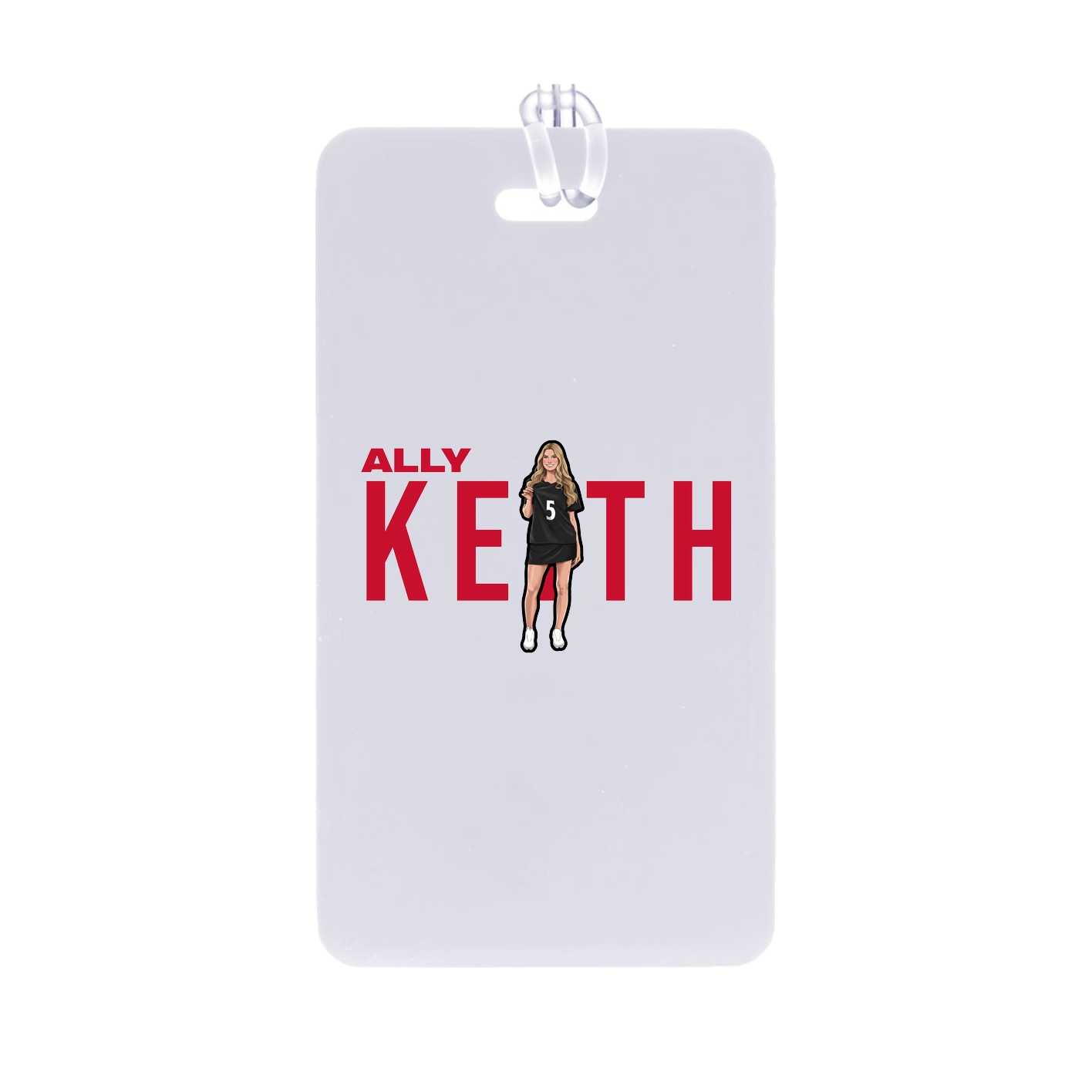 Bag Tag — Player Name in Classic