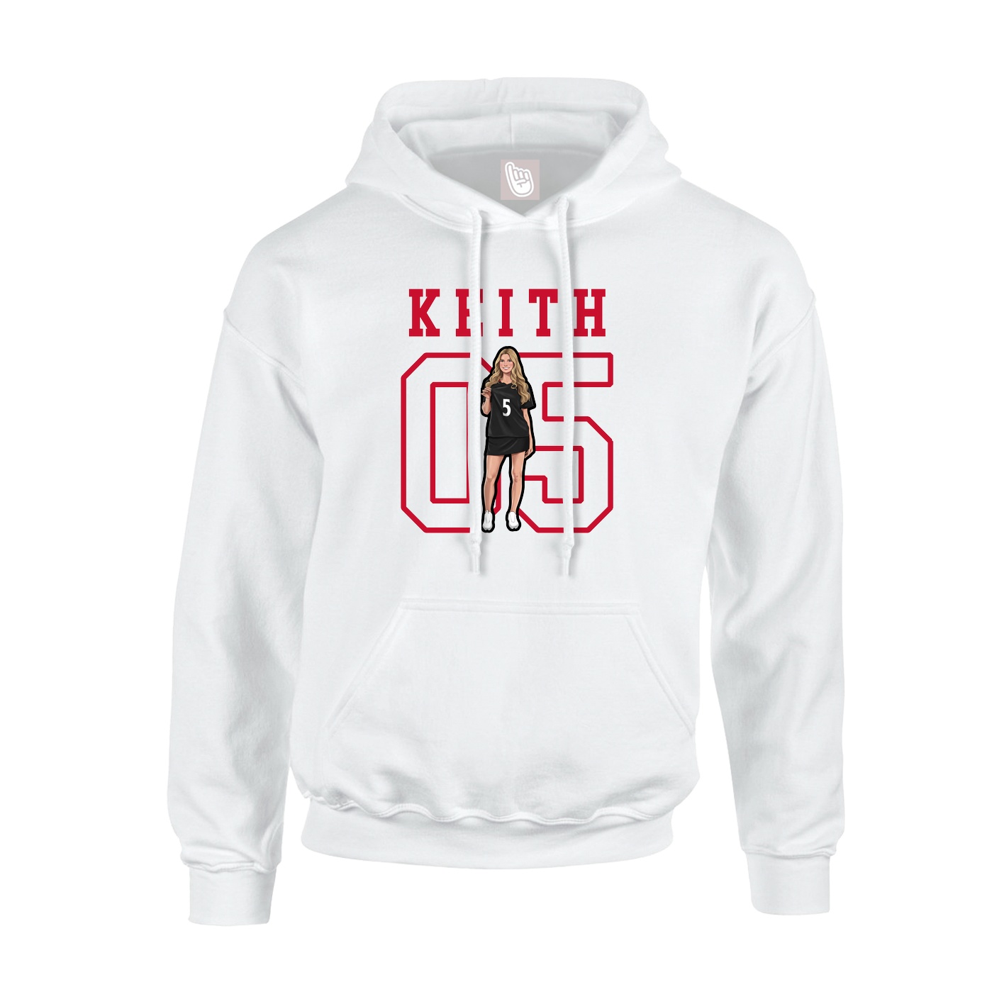 Youth Hoodie — Shirsey in White