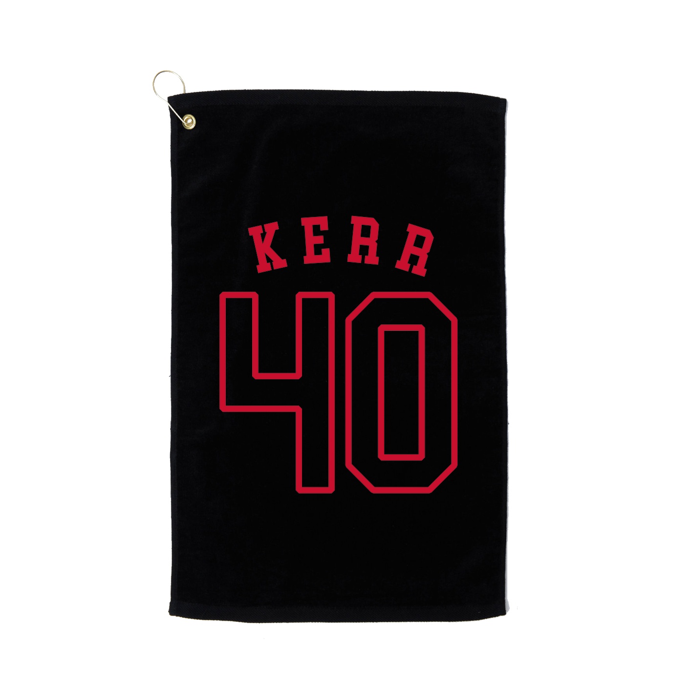 Golf Towel — Shirsey Arch in Black