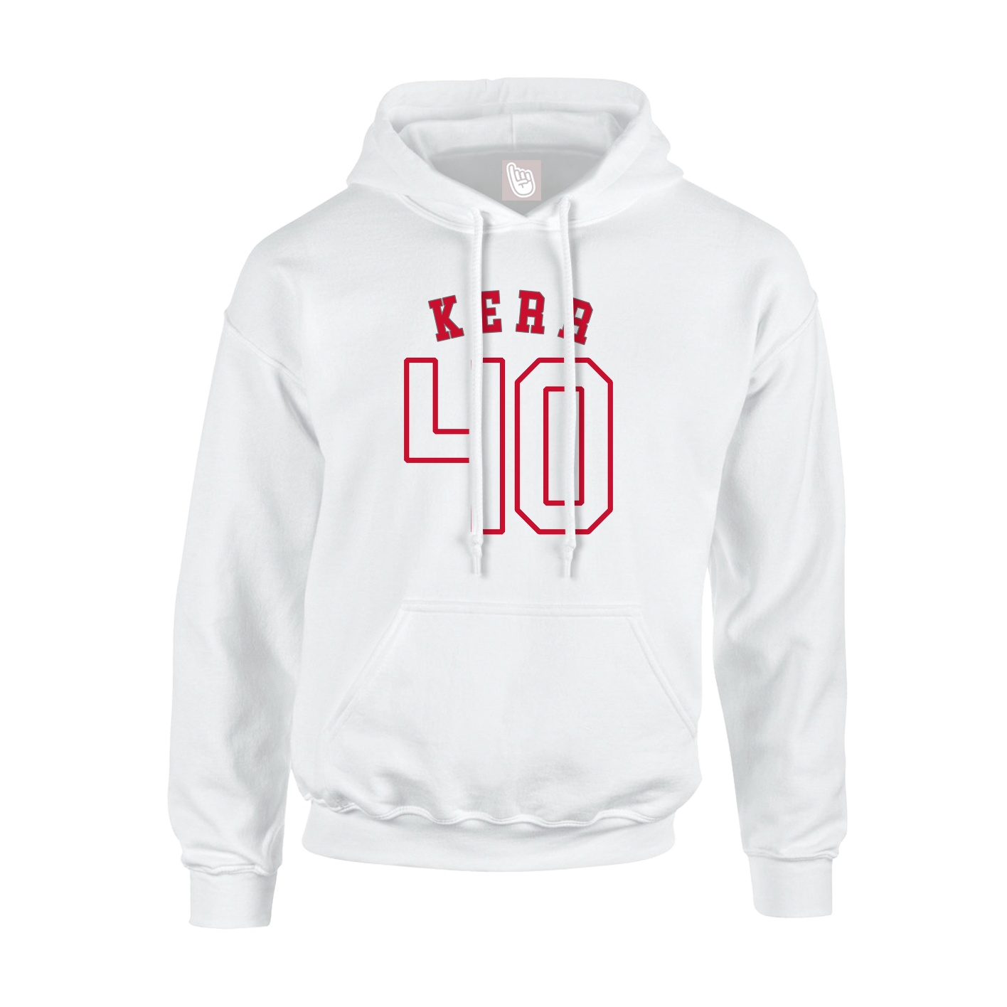 Hoodie — Shirsey Arch in White