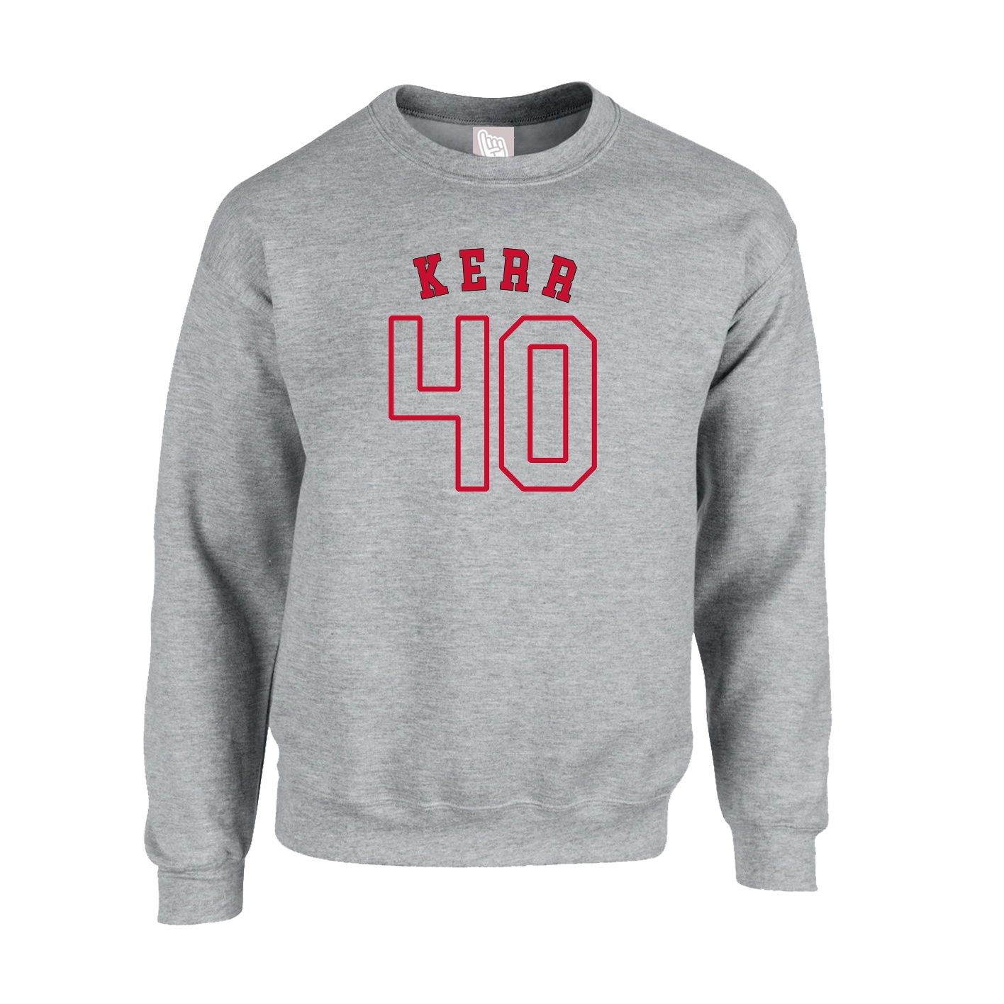 Fleece Crew — Shirsey Arch in Grey