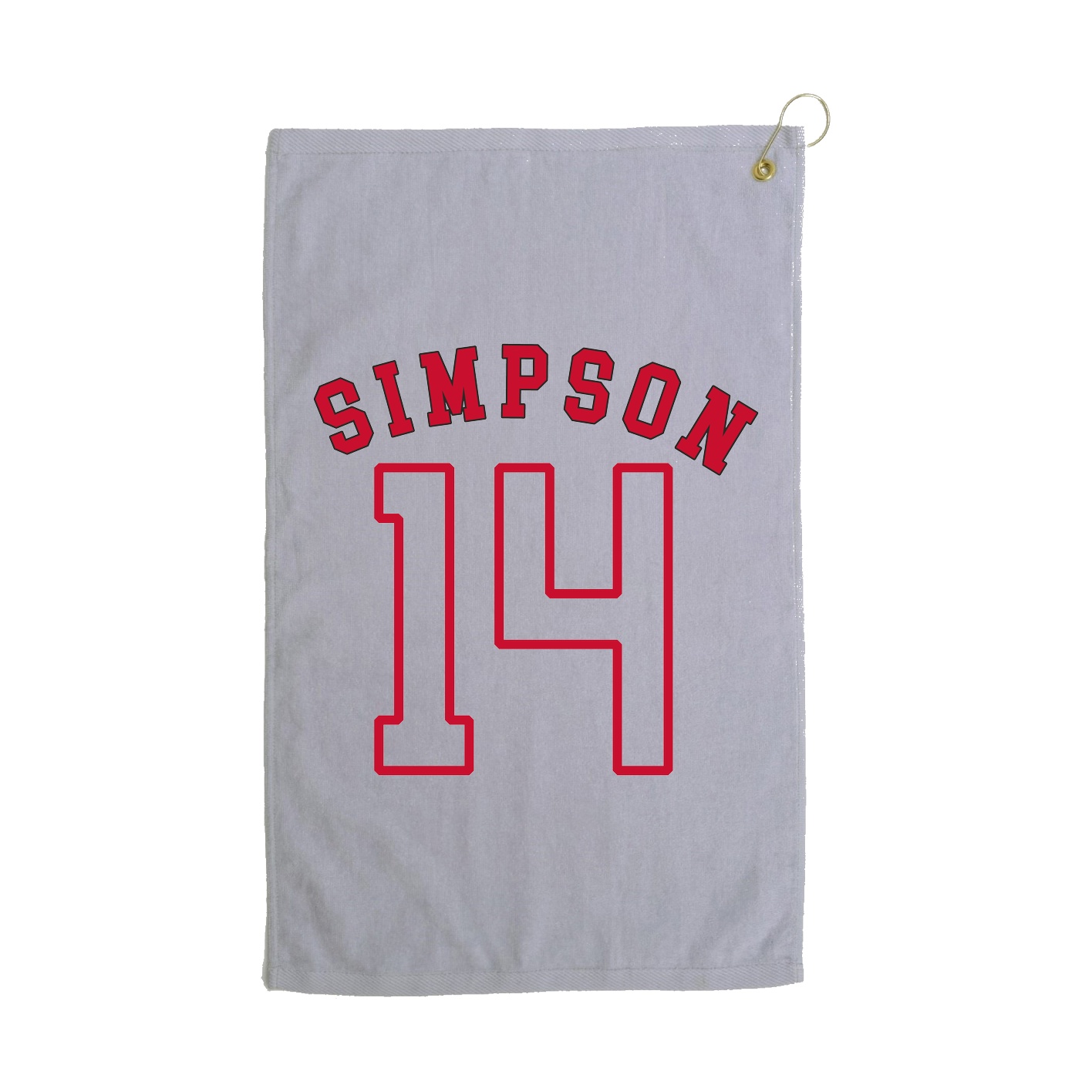 Golf Towel — Shirsey Arch in Grey