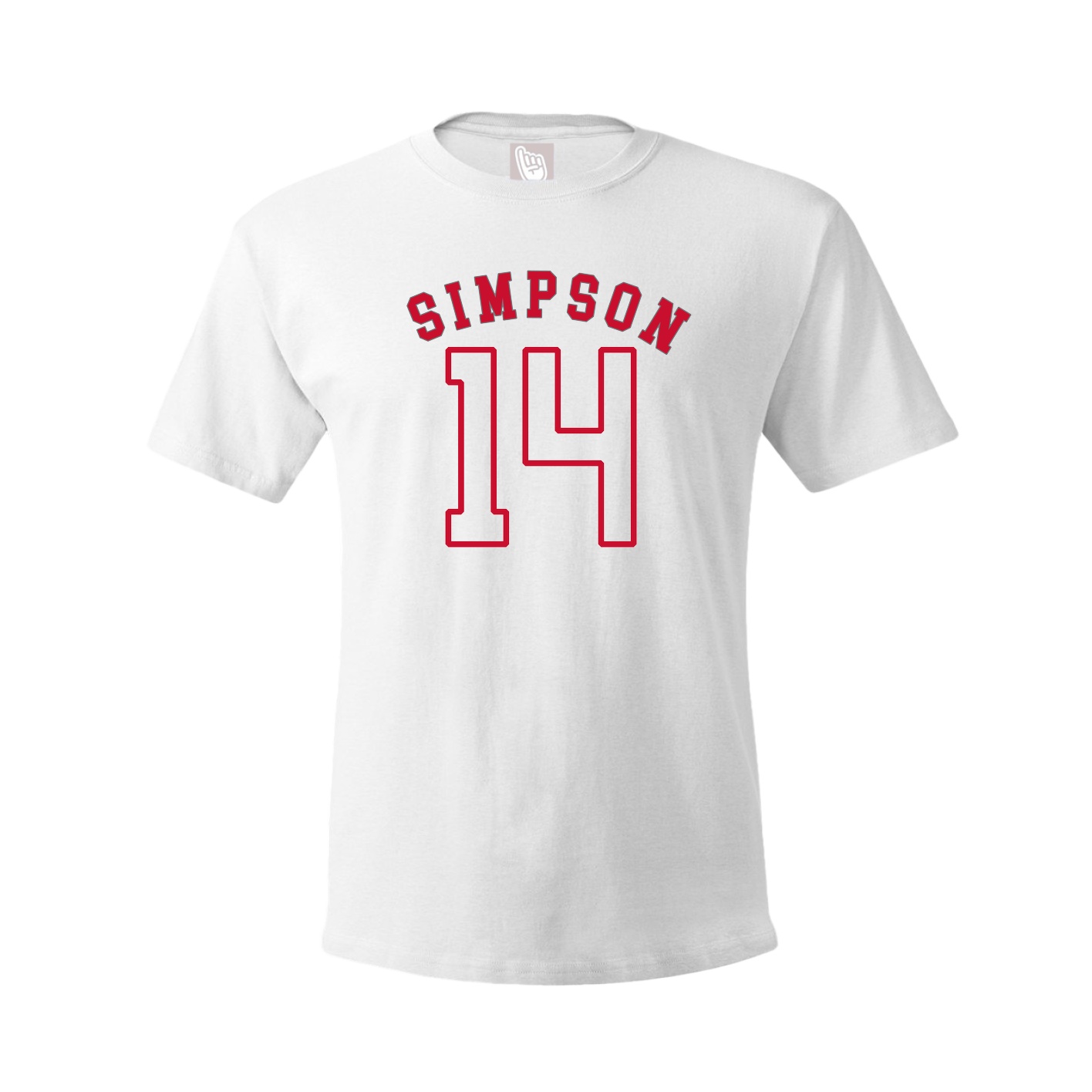 Tee — Shirsey Arch in White