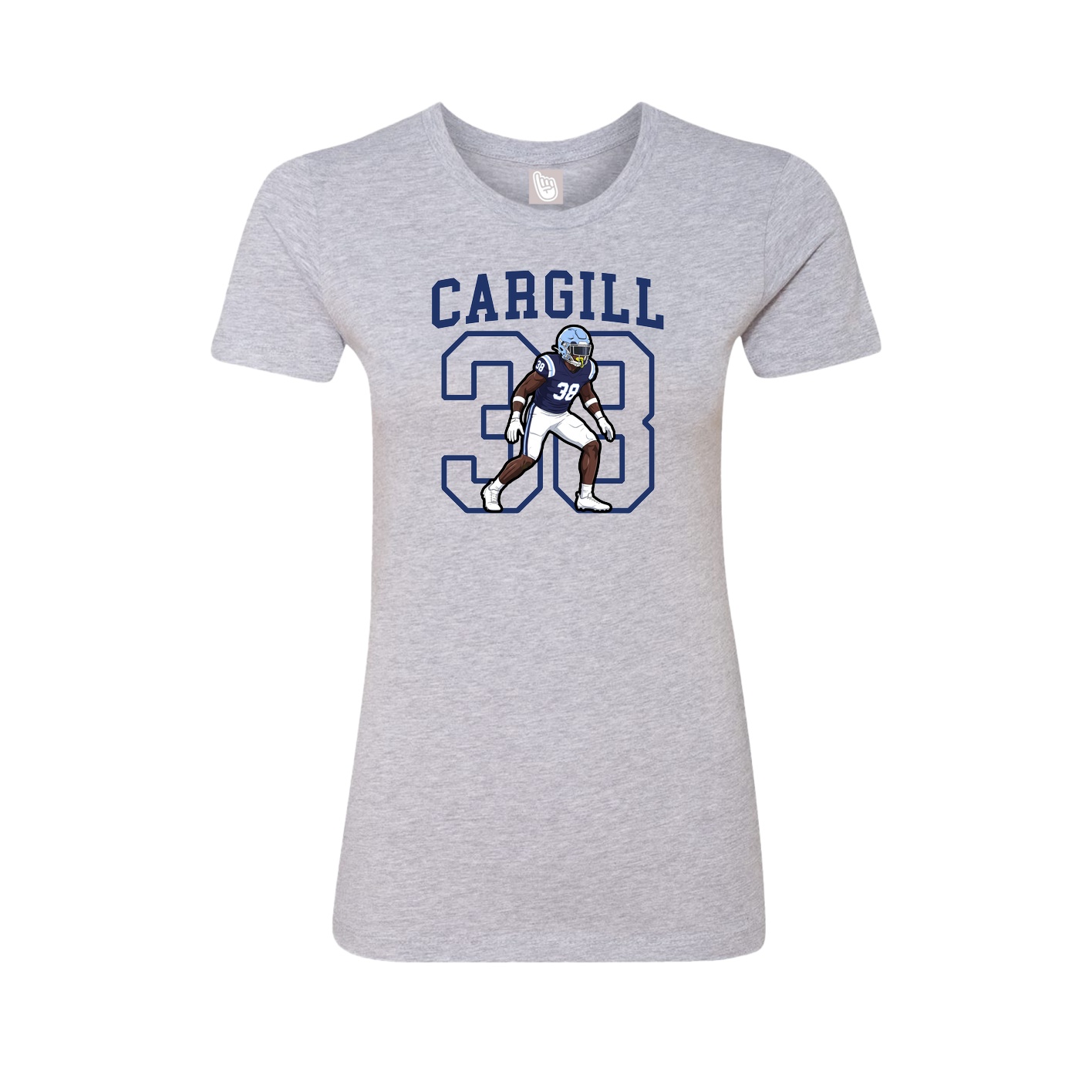 Fitted Women's Tee — Shirsey in Grey