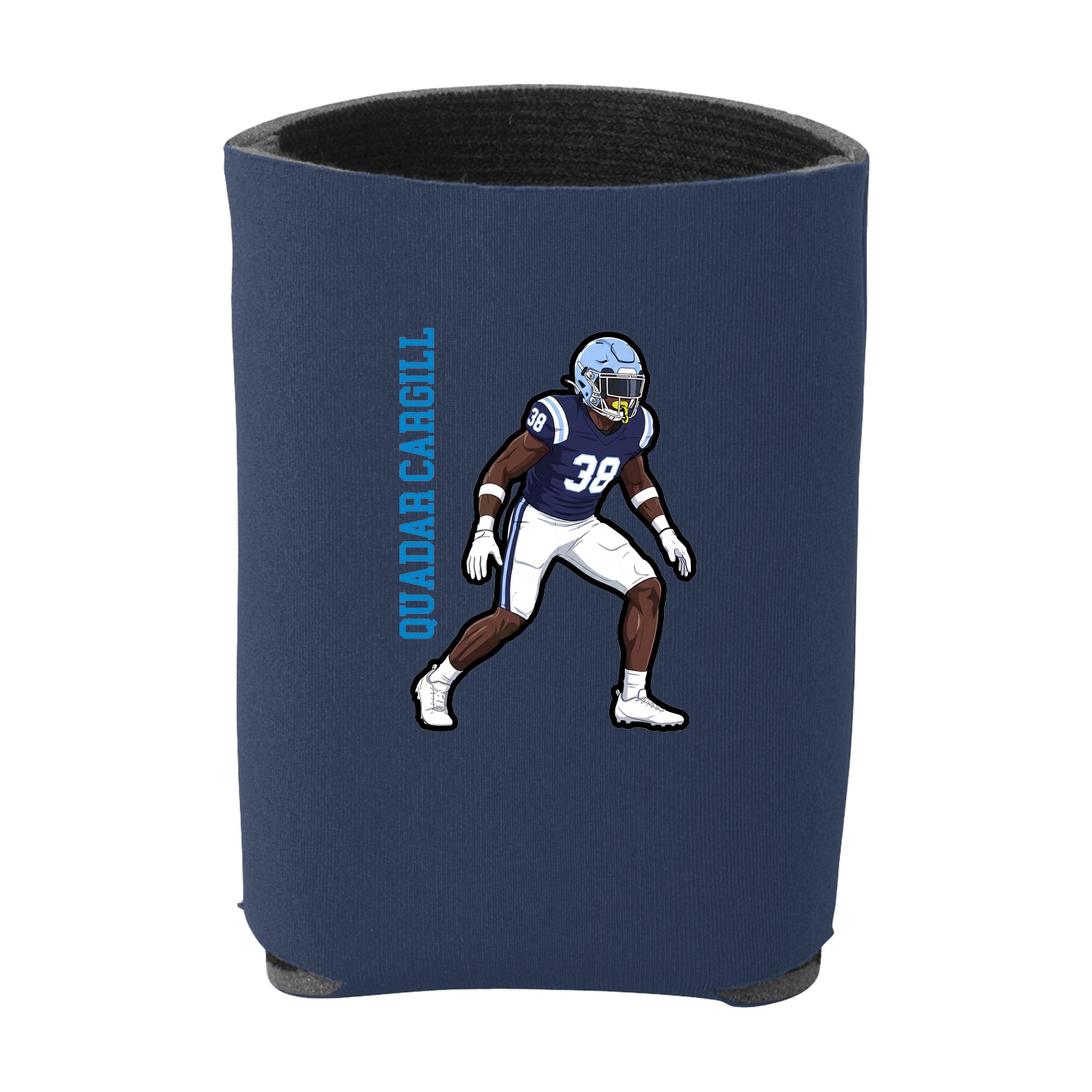 Can Holder — Name Vertical in Navy
