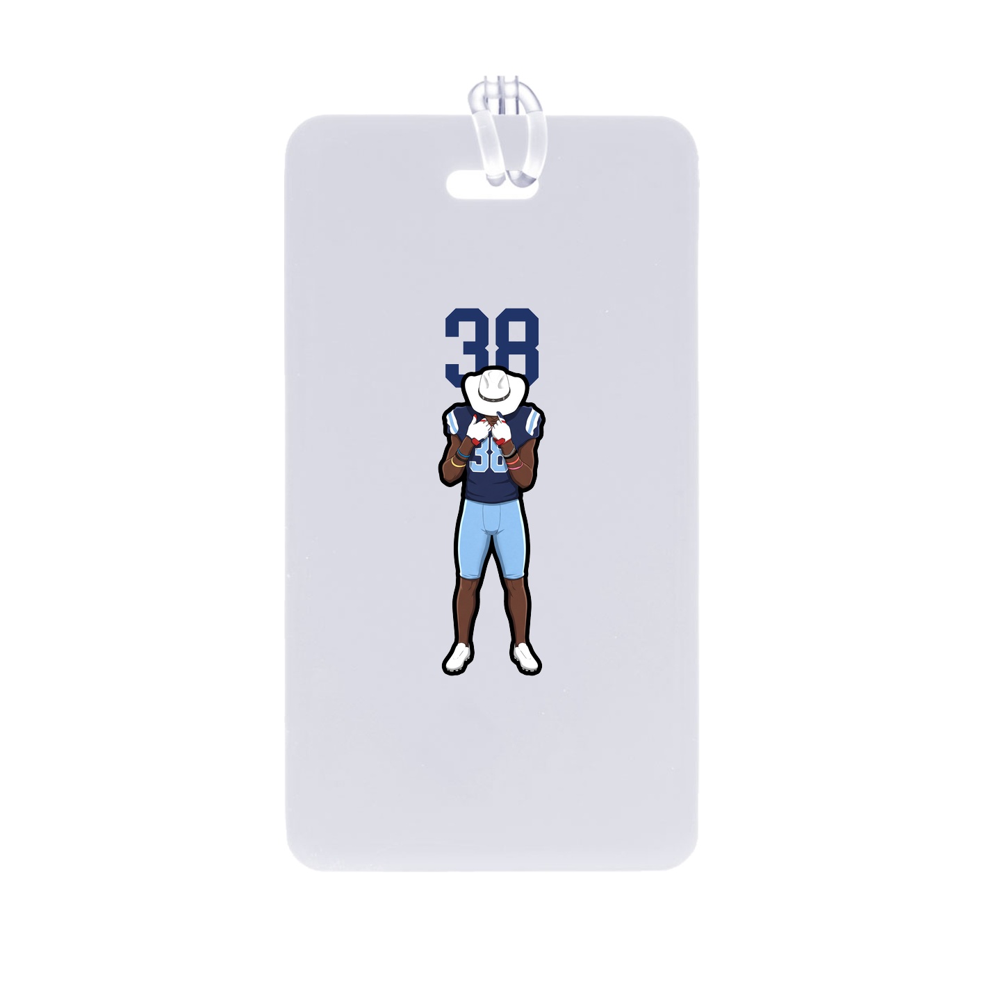 Bag Tag — Number Top in Classic