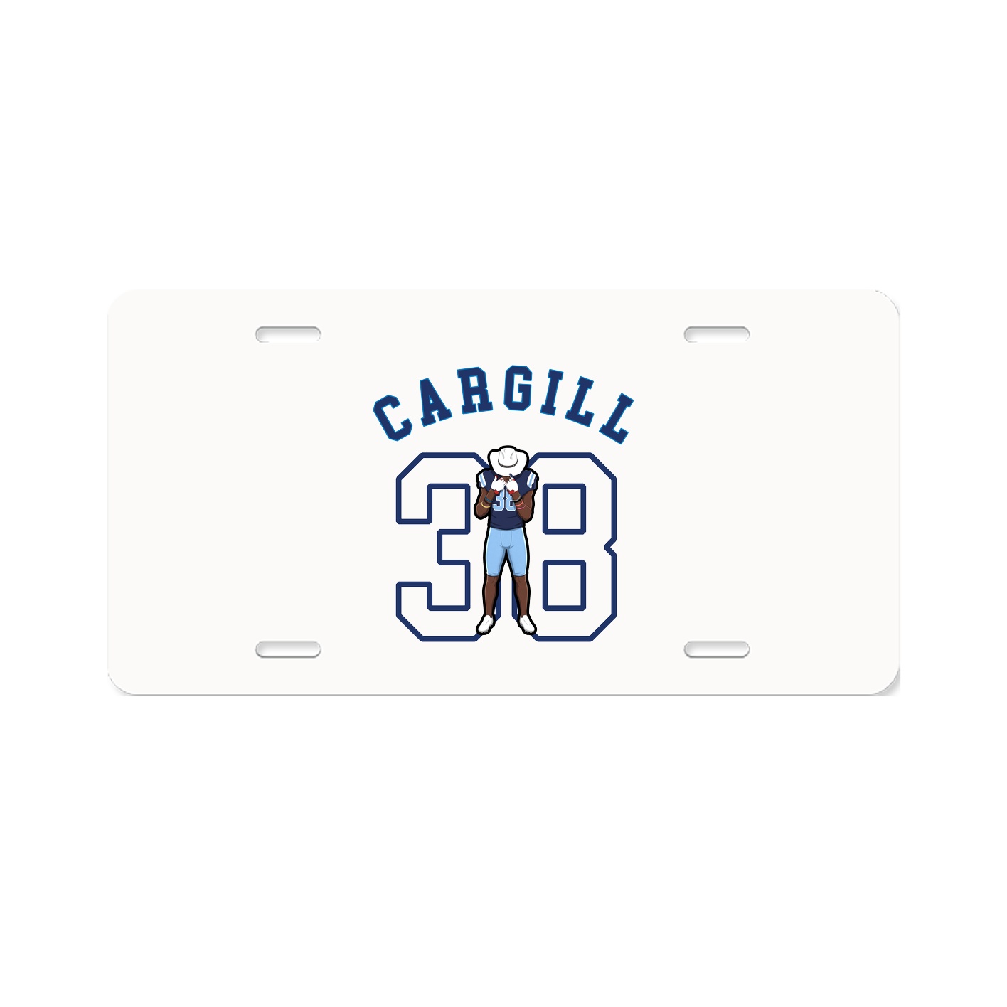 License Plate — Shirsey Arch in Classic