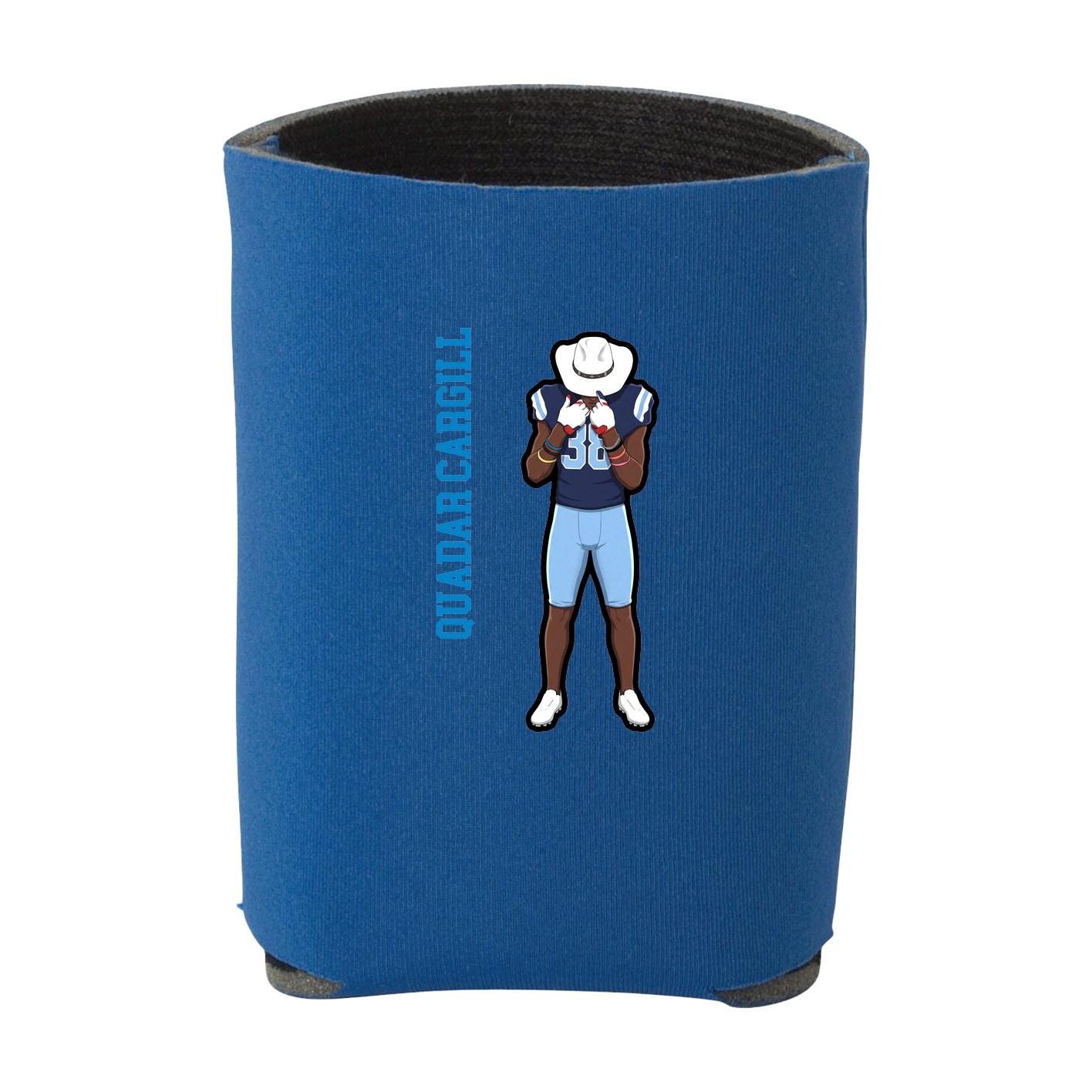 Can Holder — Name Vertical in Royal