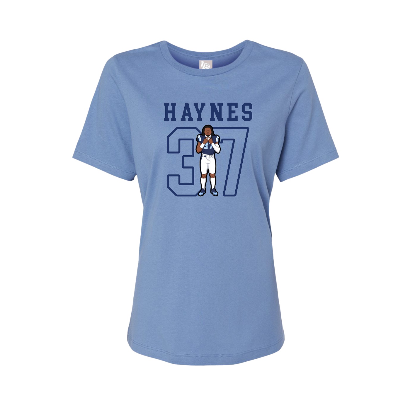 Fitted Women's Tee — Shirsey in Powder Blue