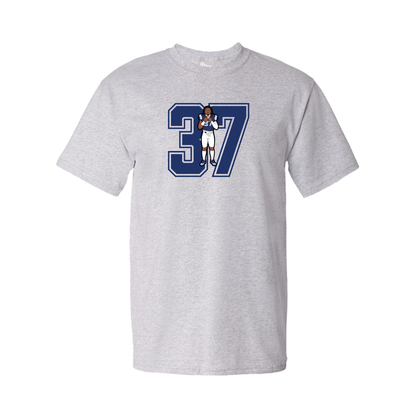 Tee — Number in Grey