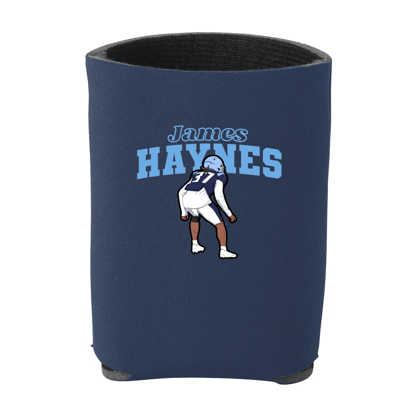 Can Holder — Name Arch in Navy