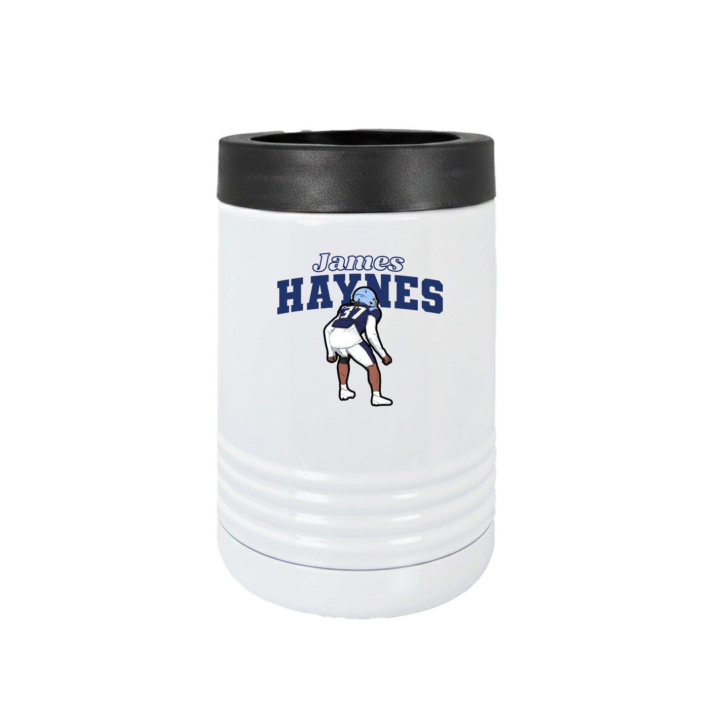 Beverage Holder — Name Arch in White