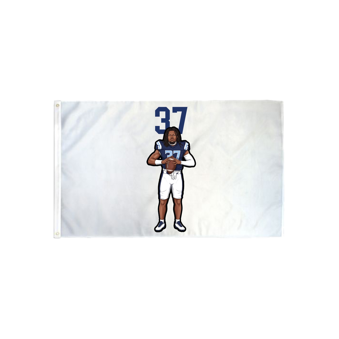 3x5 Flag — Number Top in Classic