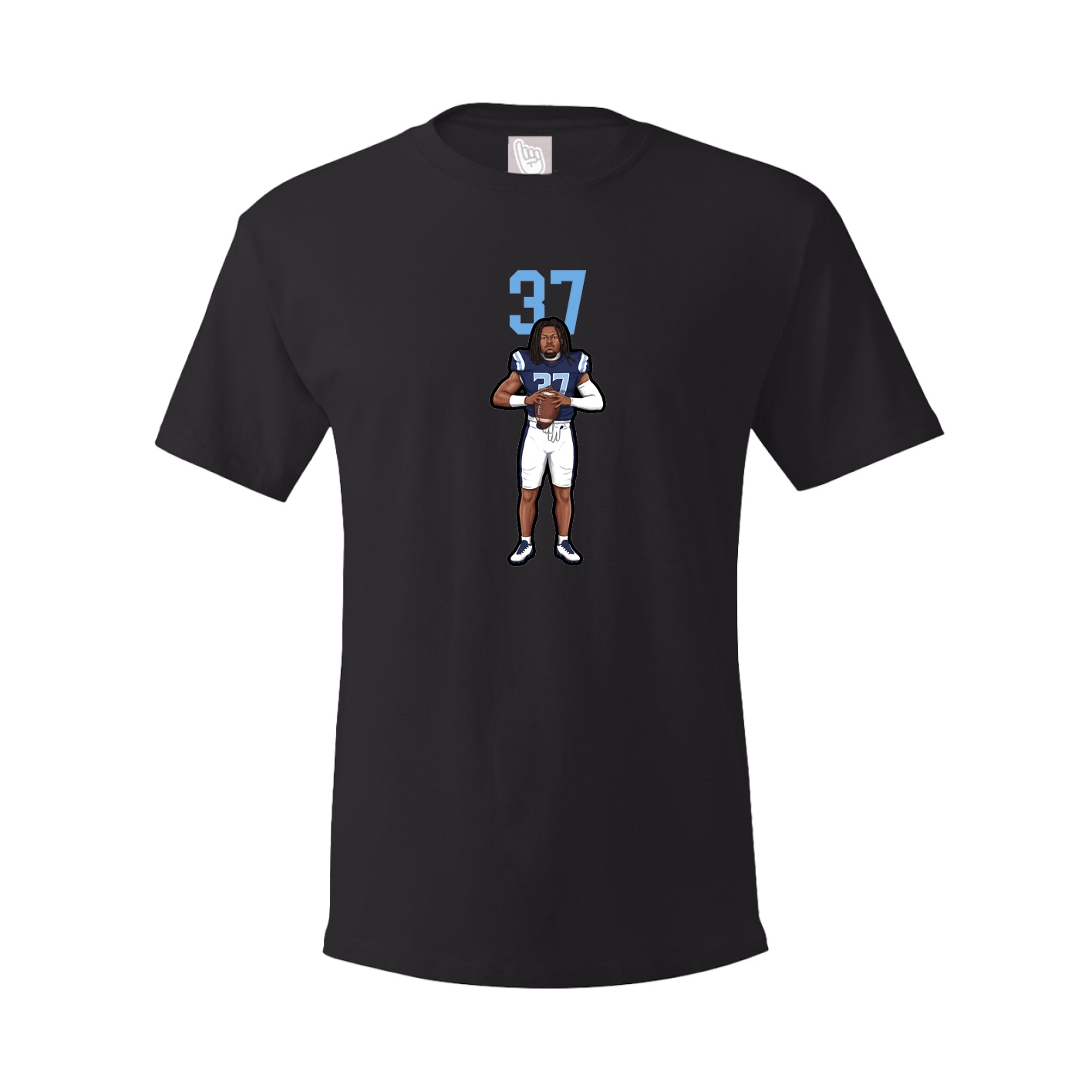 Tee — Number Top in Black