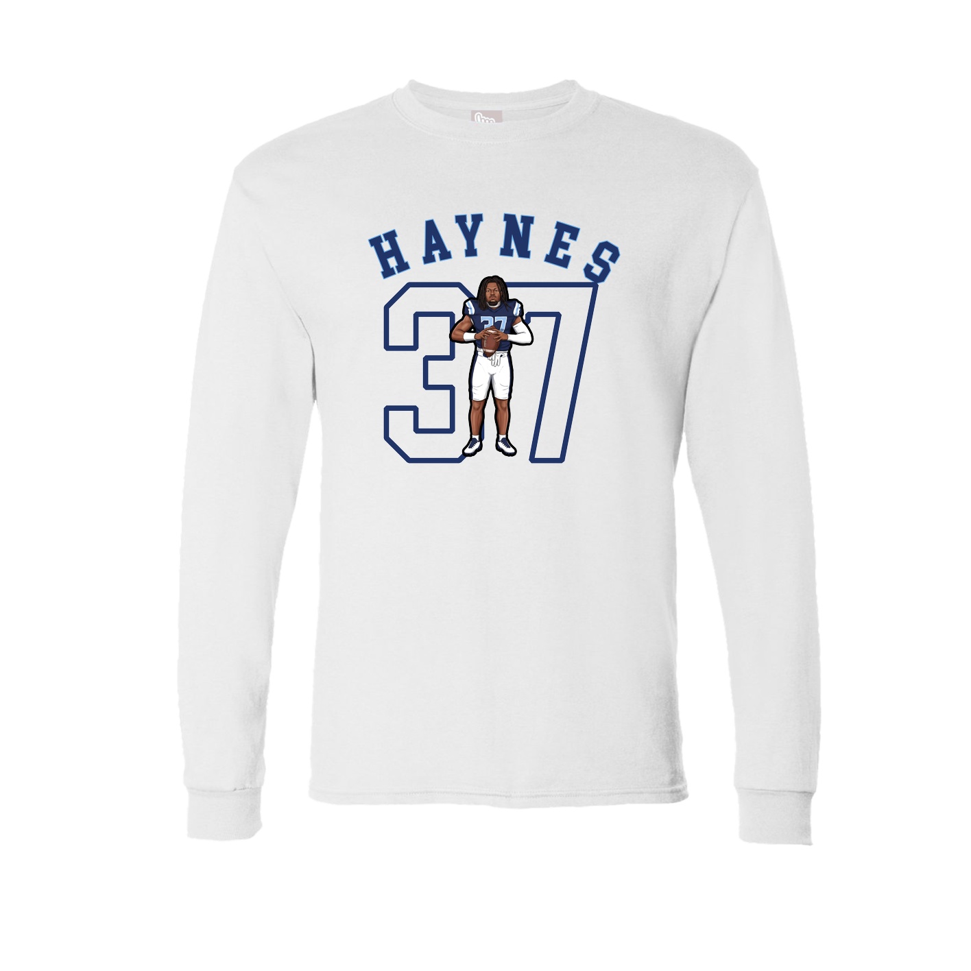 Long Sleeve Tee — Shirsey Arch in White