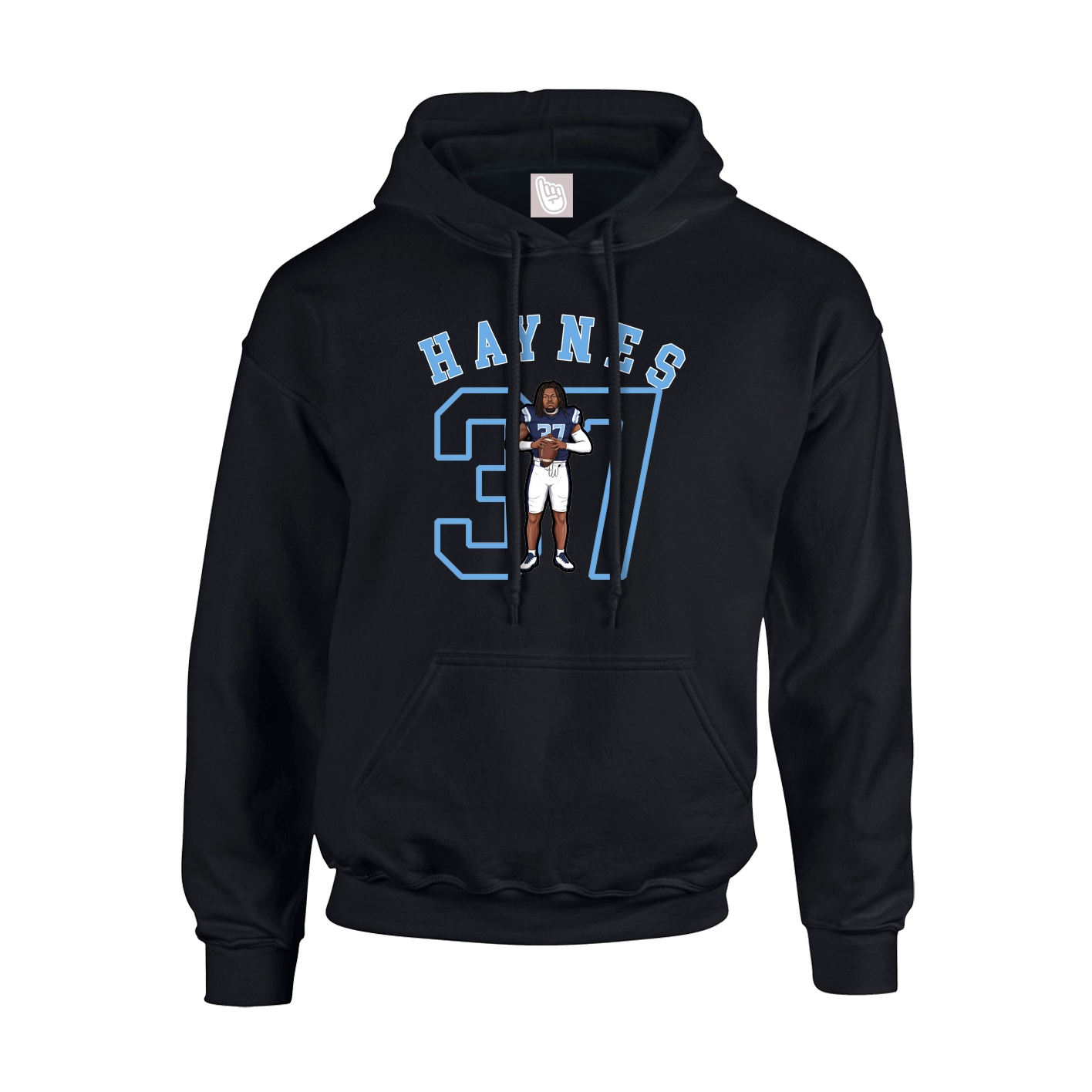 Youth Hoodie — Shirsey Arch in Black