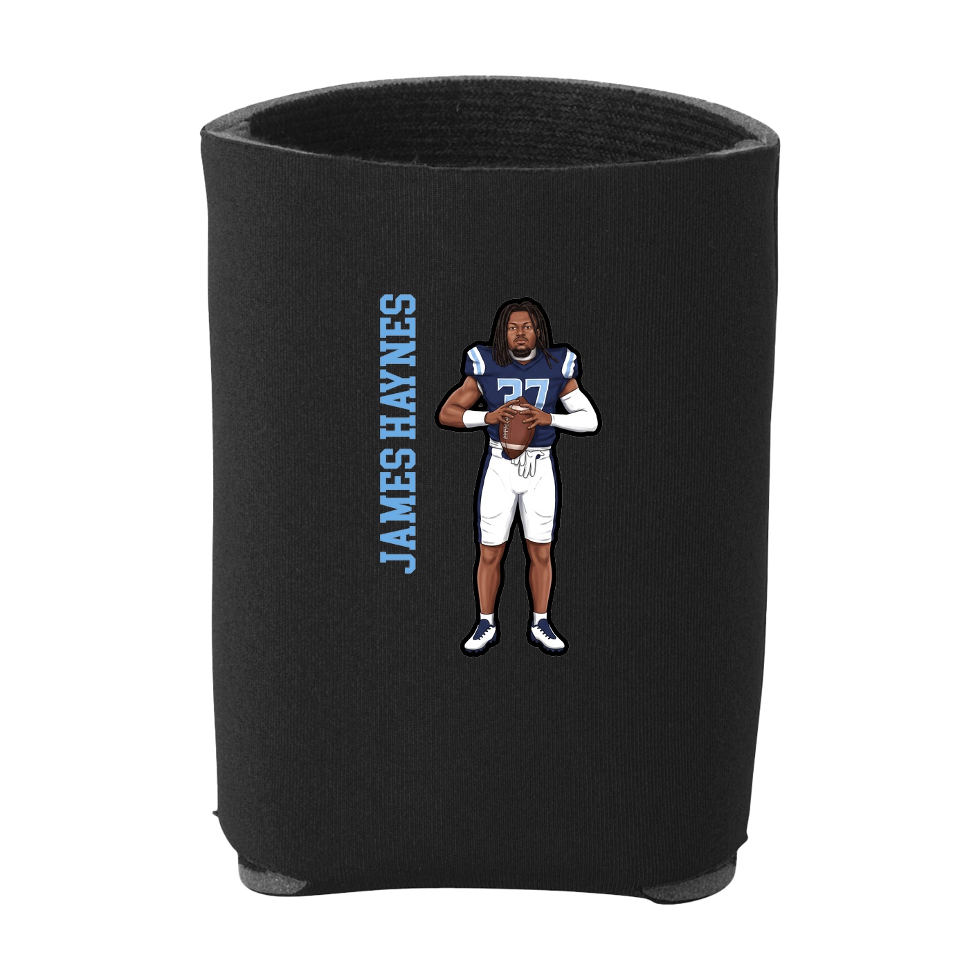 Can Holder — Name Vertical in Black
