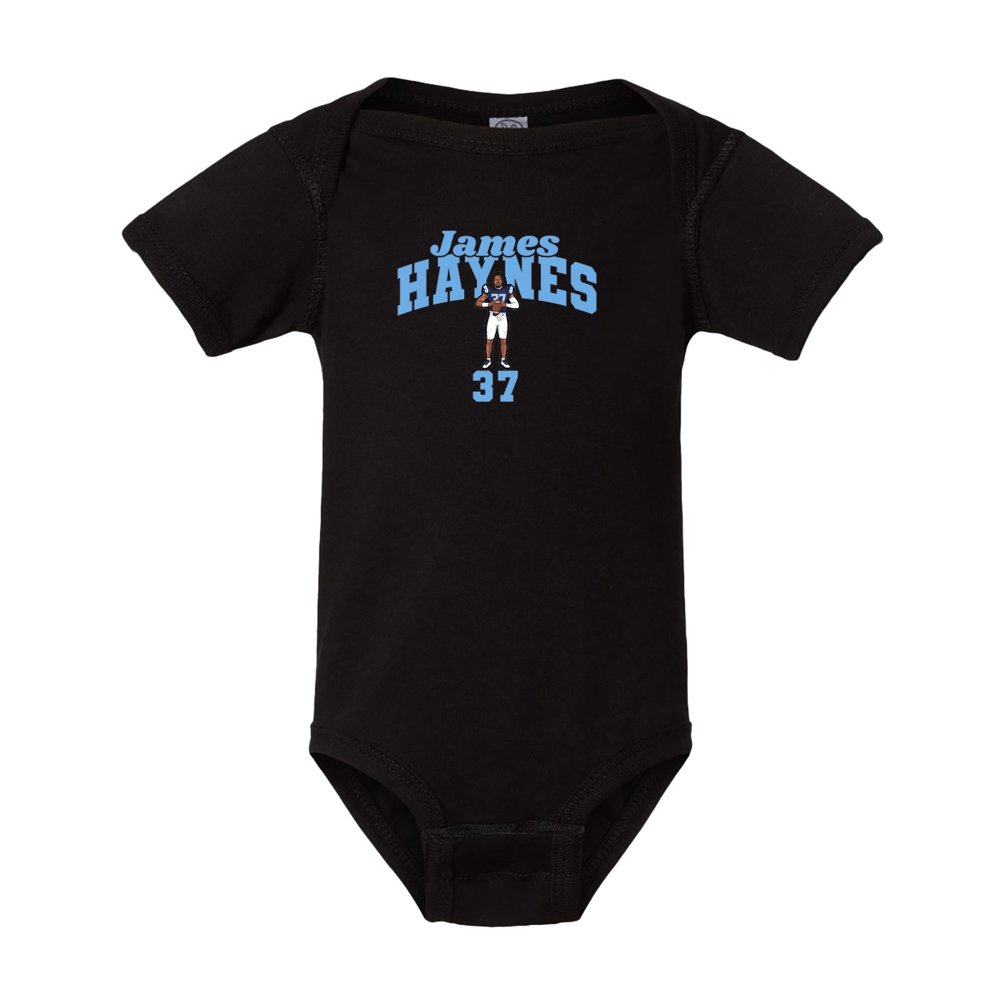 Baby Onesie — Signature Arch in Black