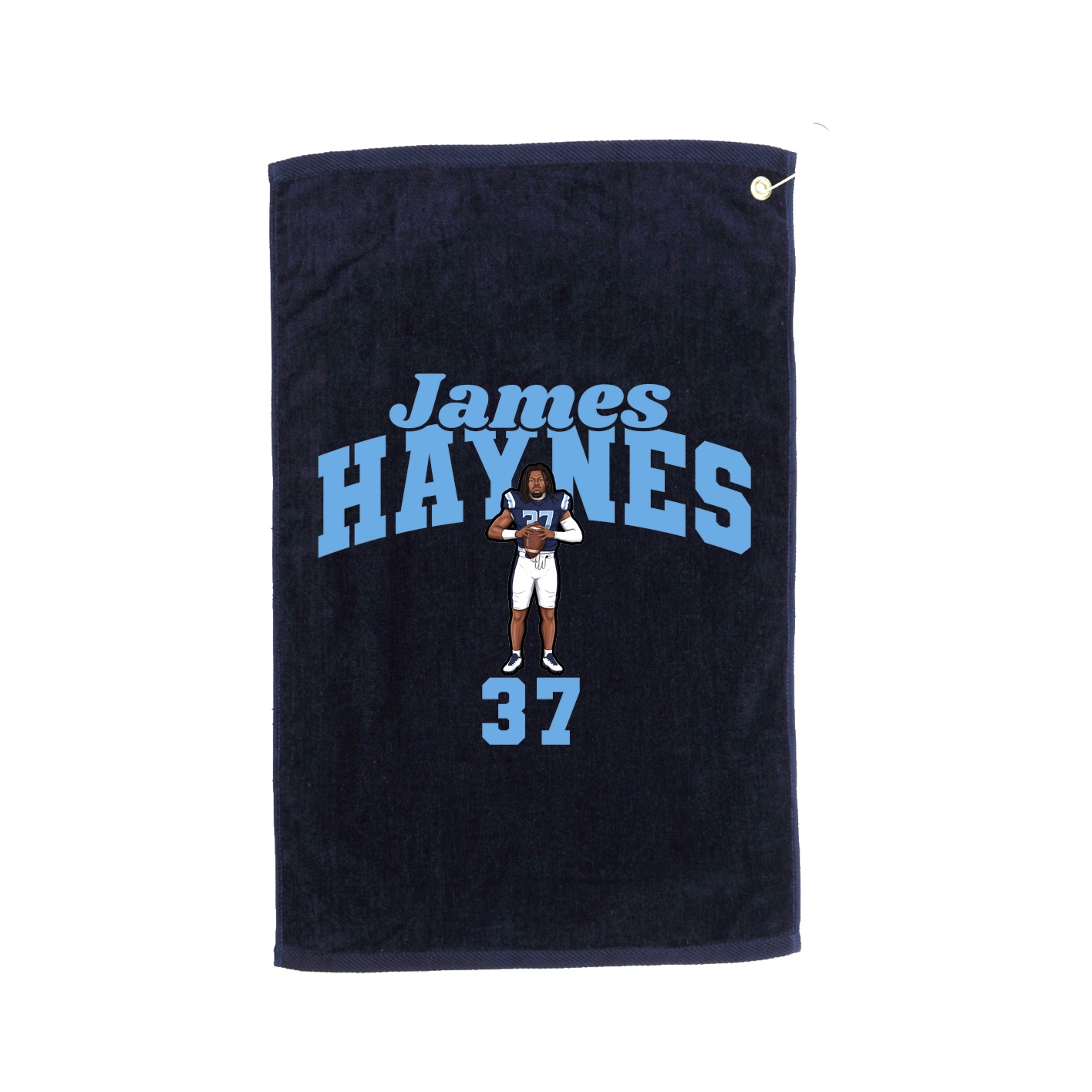 Golf Towel — Signature Arch in Navy