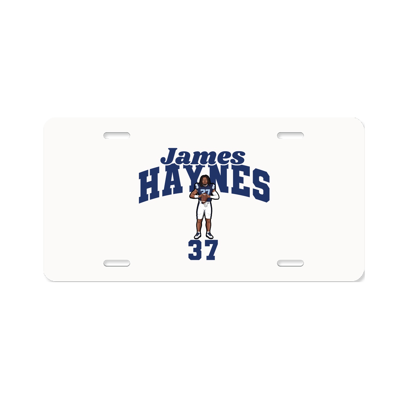 License Plate — Signature Arch in Classic