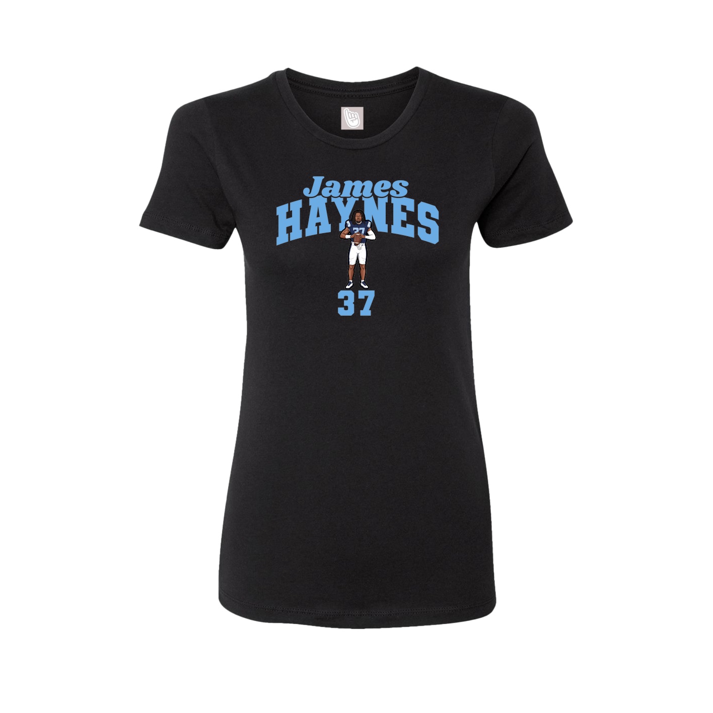 Womens Tee — Signature Arch in Black