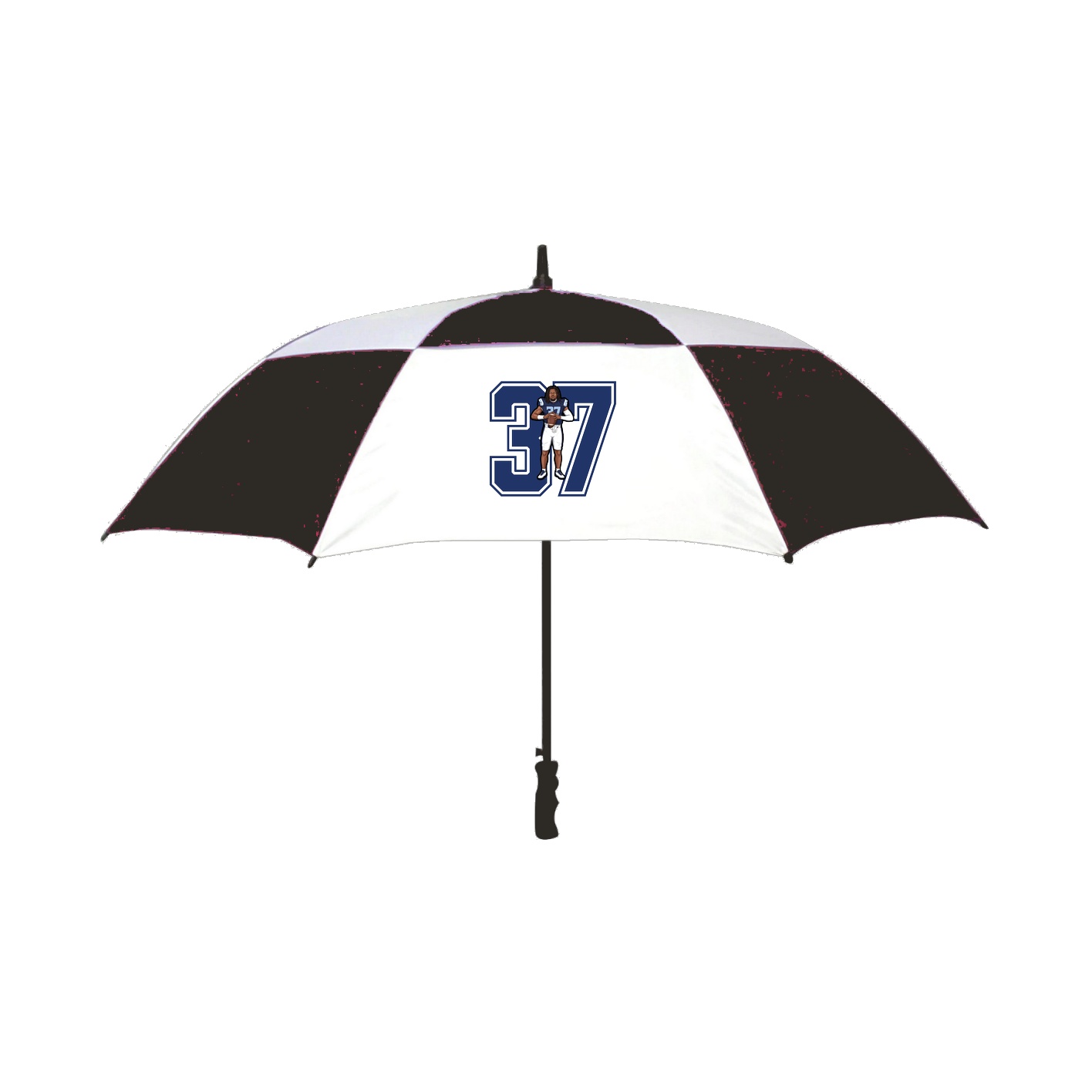 Golf Umbrella — Number in Black