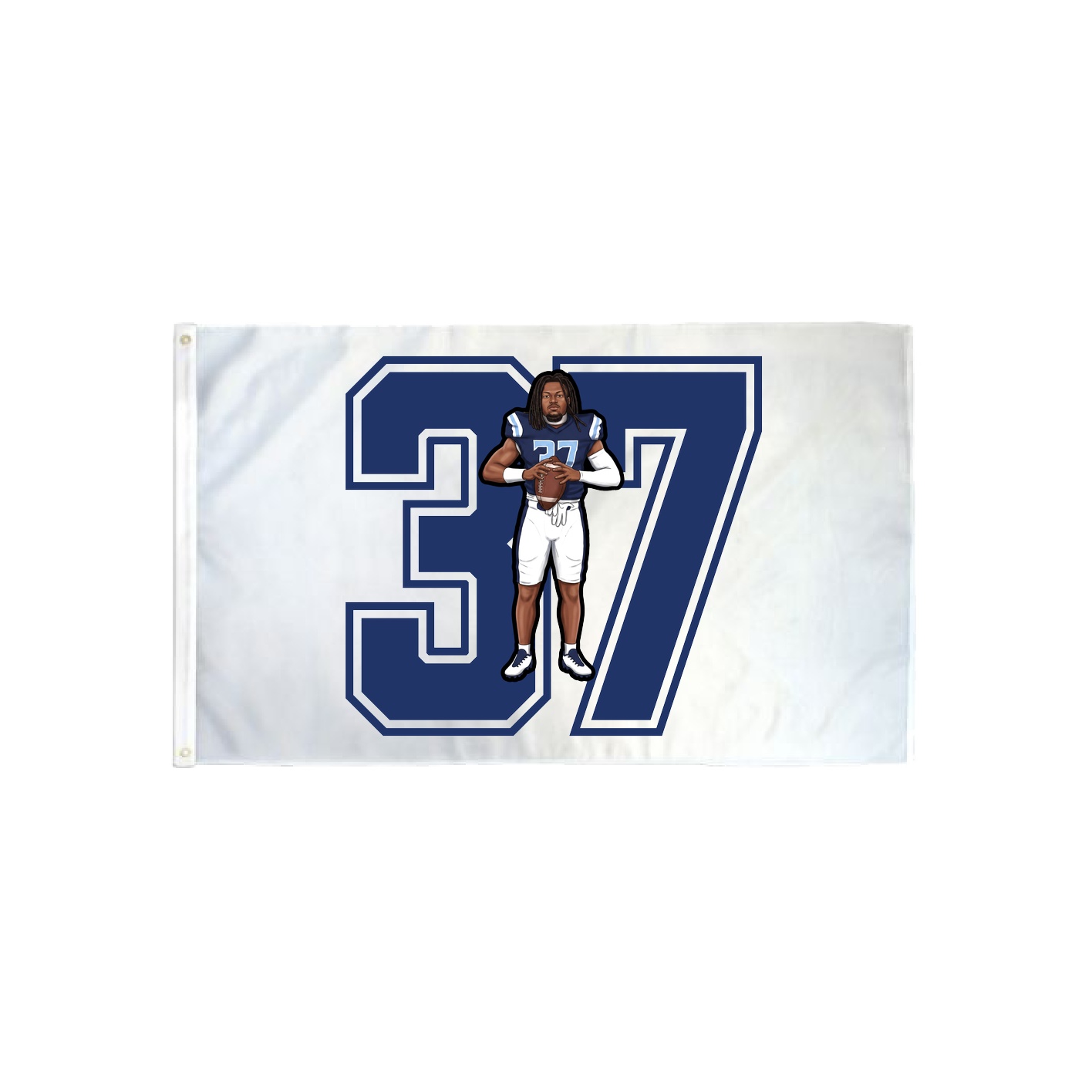 3x5 Flag — Number in Classic