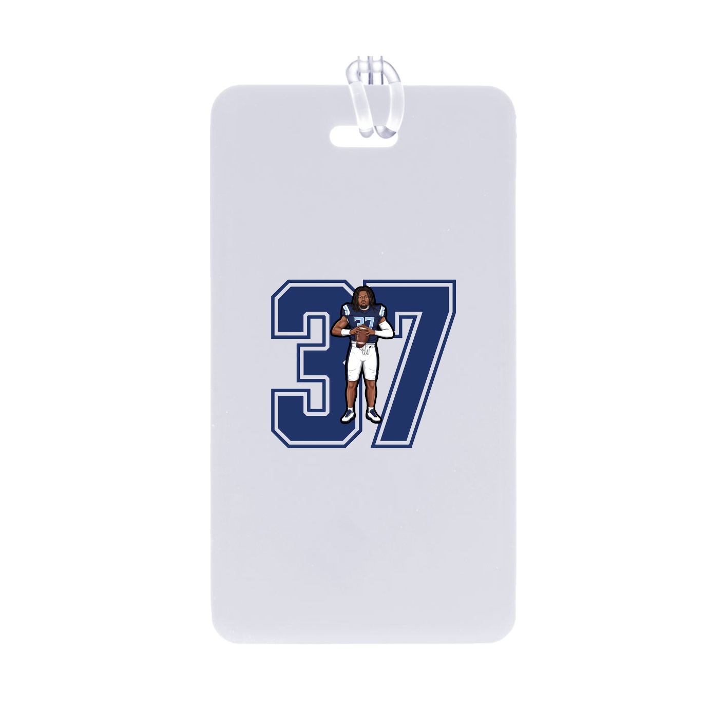 Bag Tag — Number in Classic