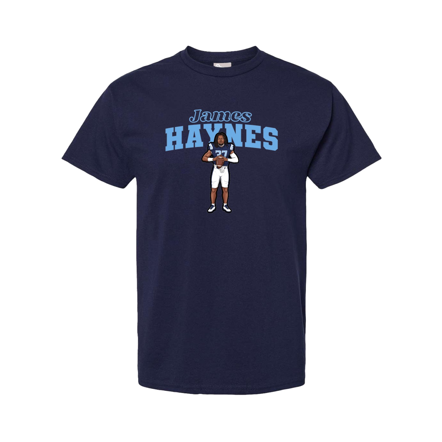 Tee — Name Arch in Navy