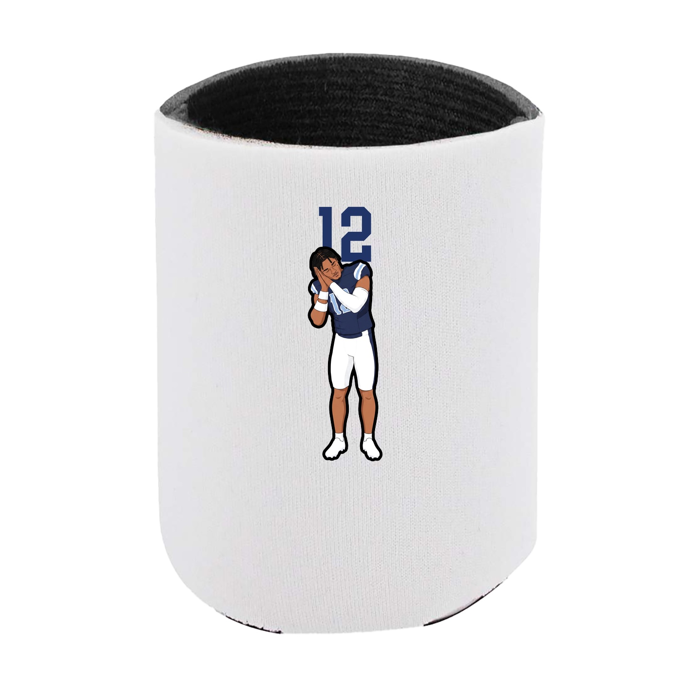 Can Holder — Number Top in White