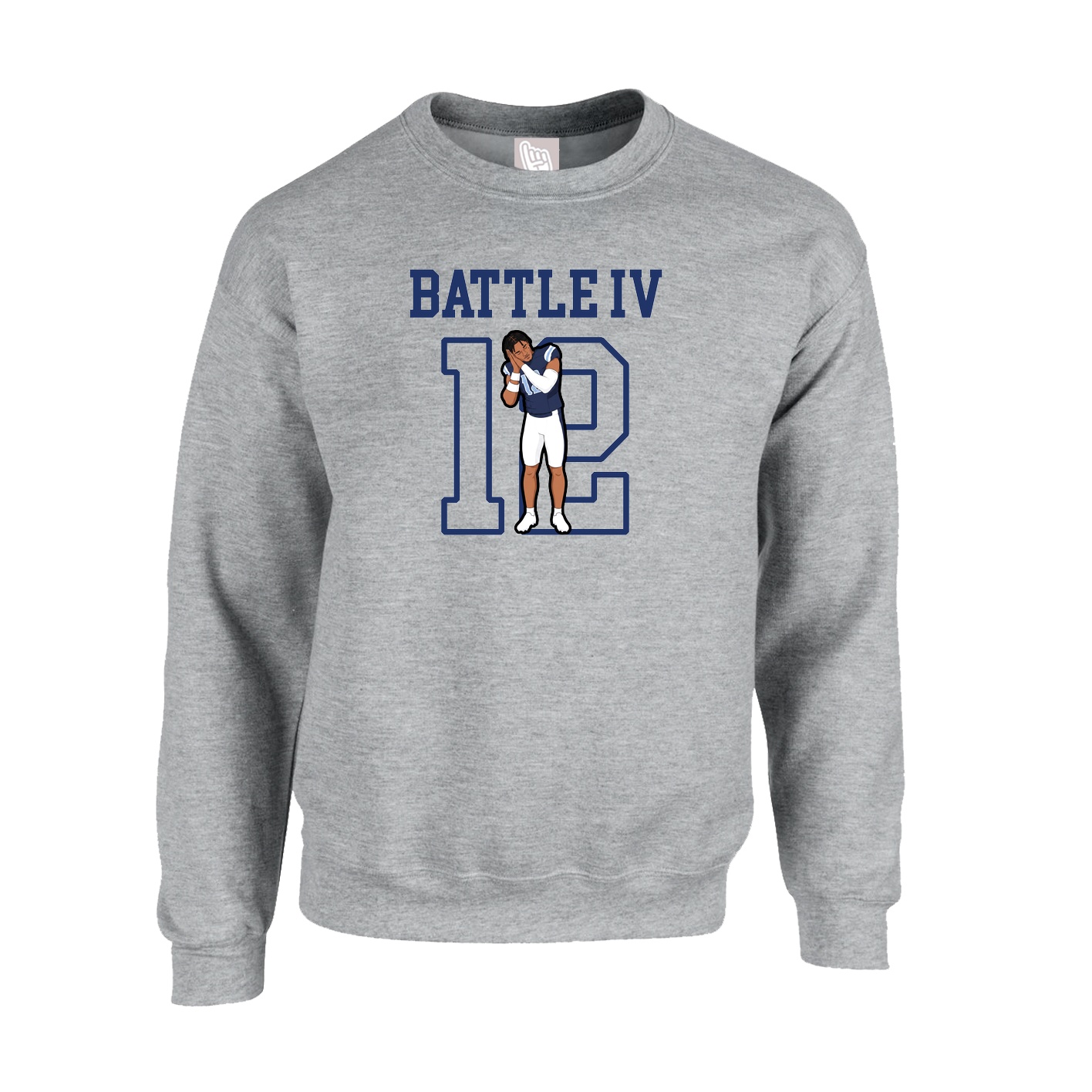 Fleece Crew — Shirsey in Grey