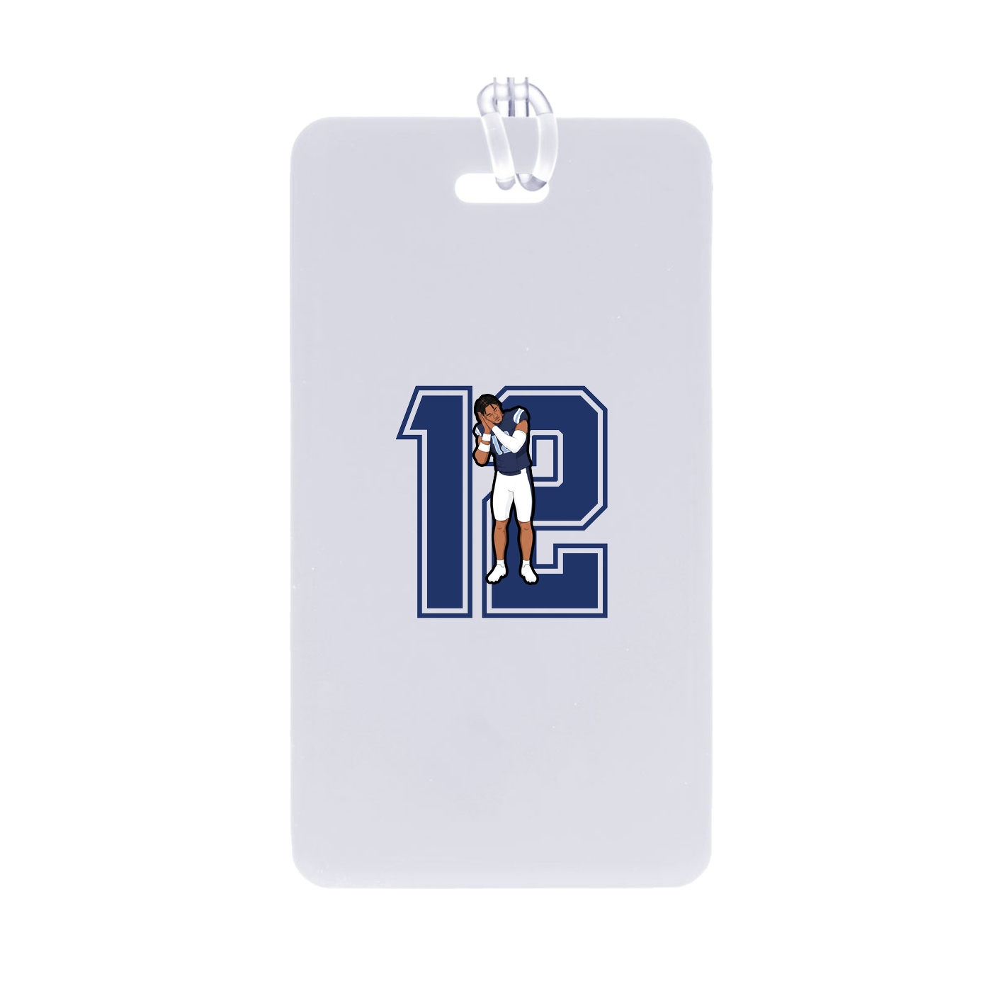 Bag Tag — Number in Classic