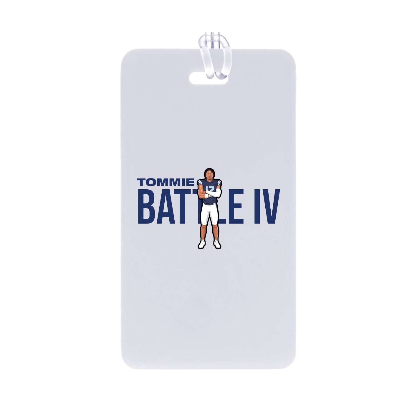 Bag Tag — Player Name in Classic