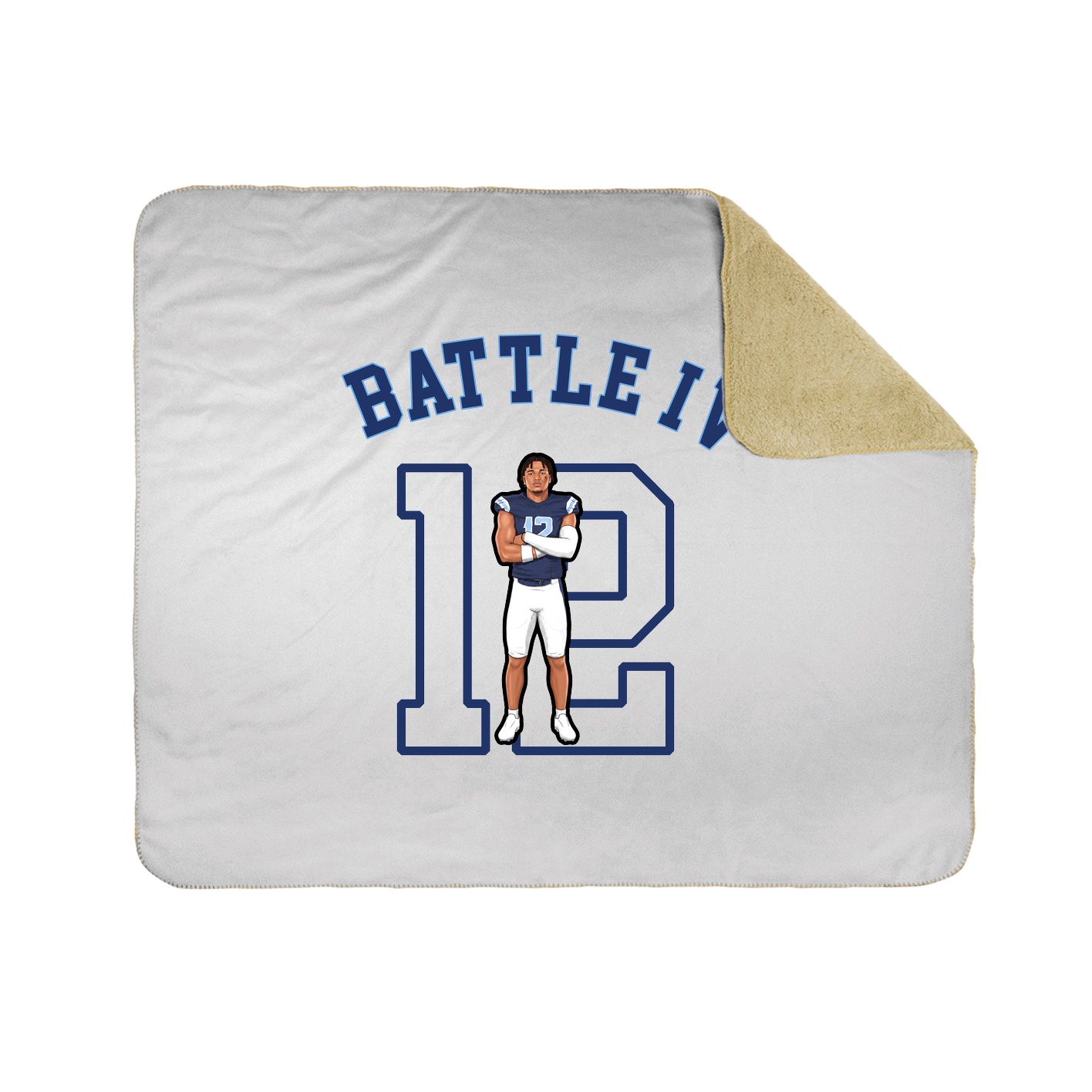 Throw Blanket — Shirsey Arch in White