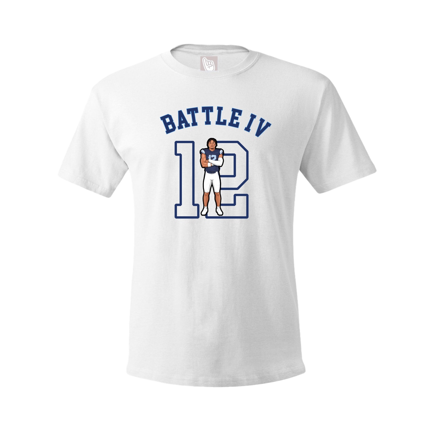 Youth Tee — Shirsey Arch in White