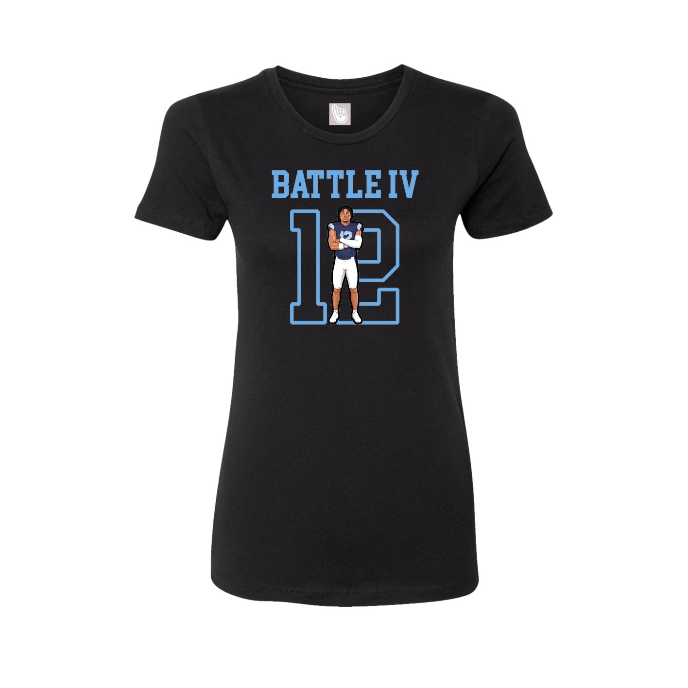 Fitted Women's Tee — Shirsey in Black
