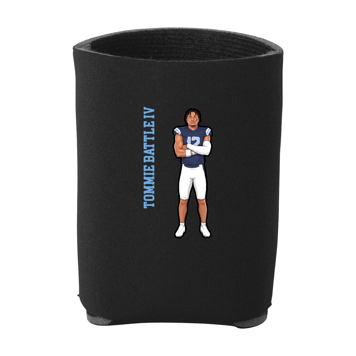 Can Holder — Name Vertical in Black