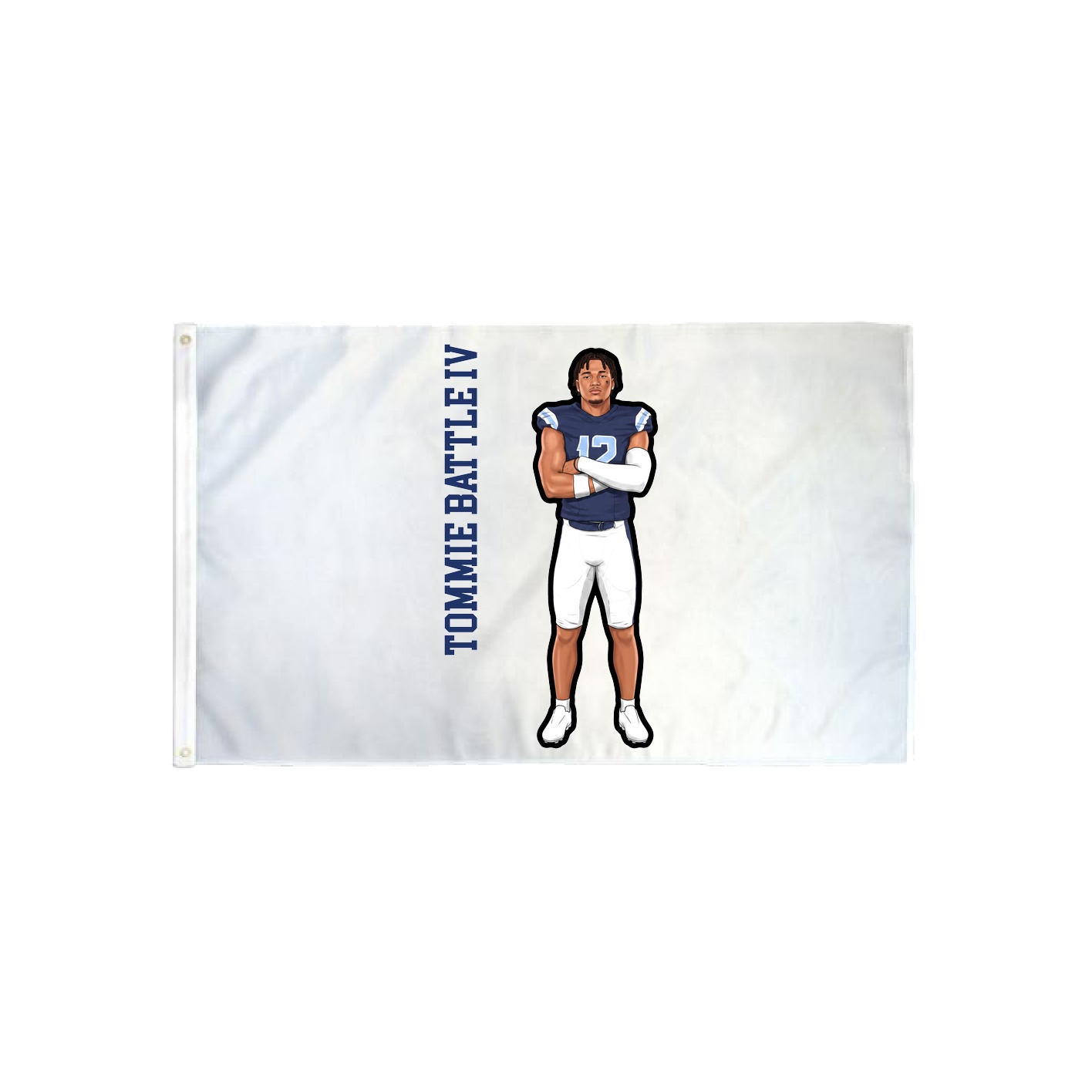 3x5 Flag — Name Vertical in Classic