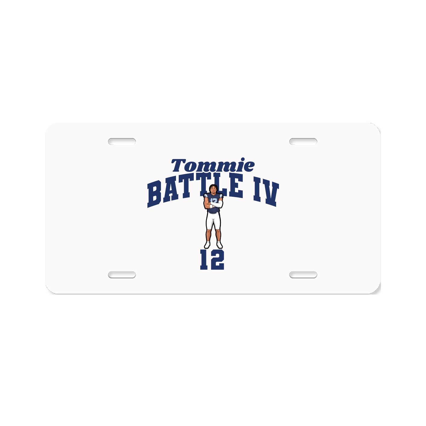 License Plate — Signature Arch in Classic