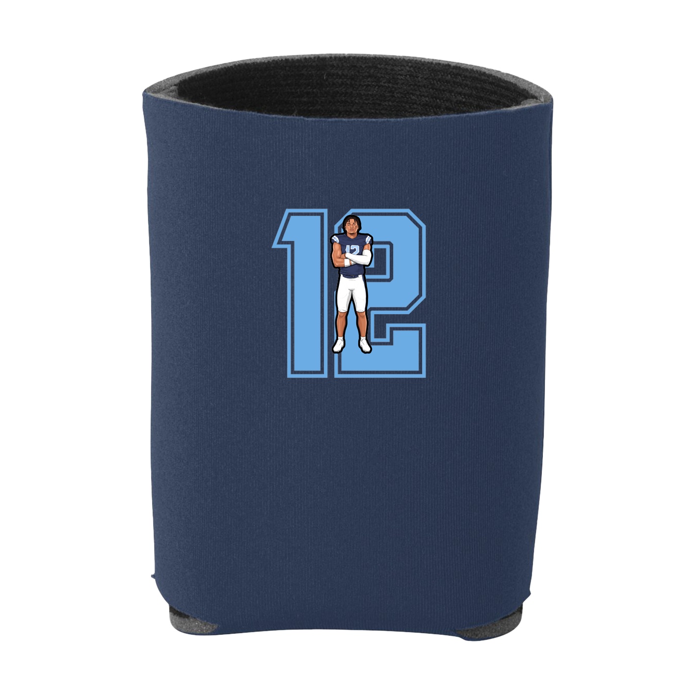 Can Holder — Number in Navy