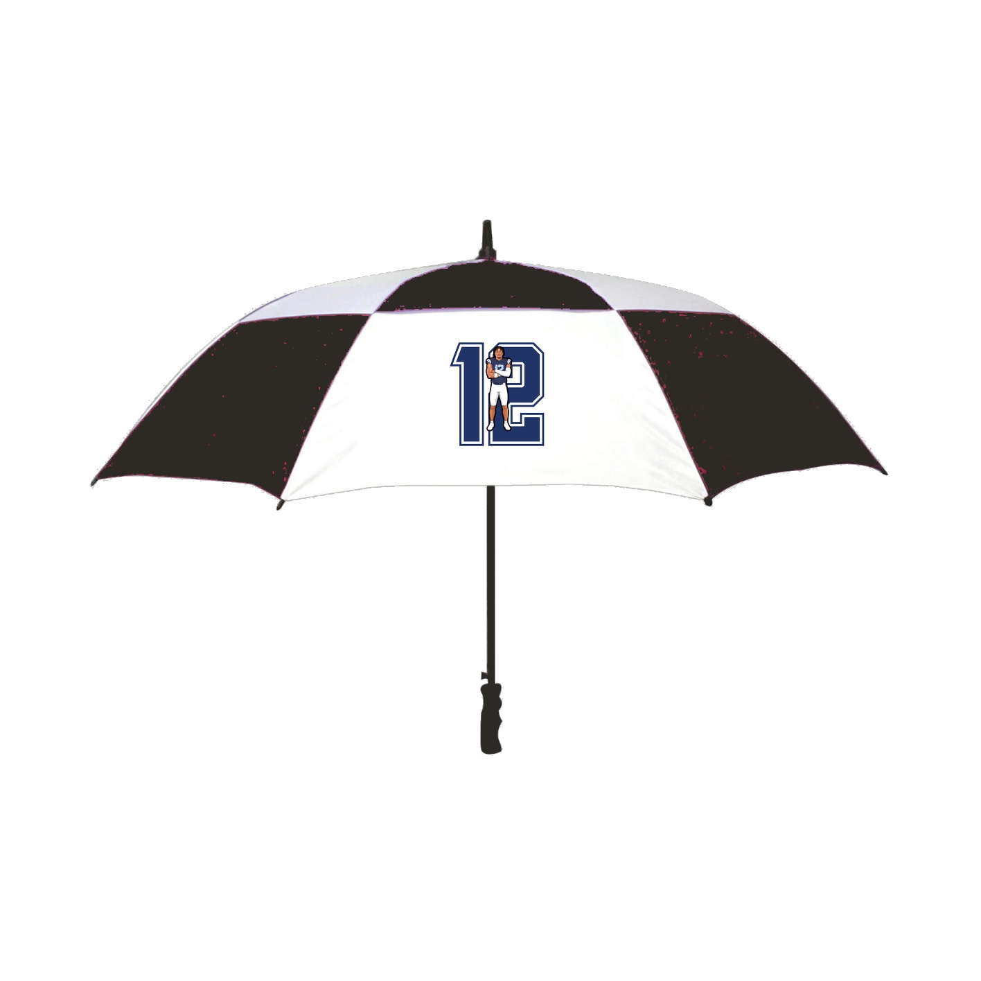 Golf Umbrella — Number in Black