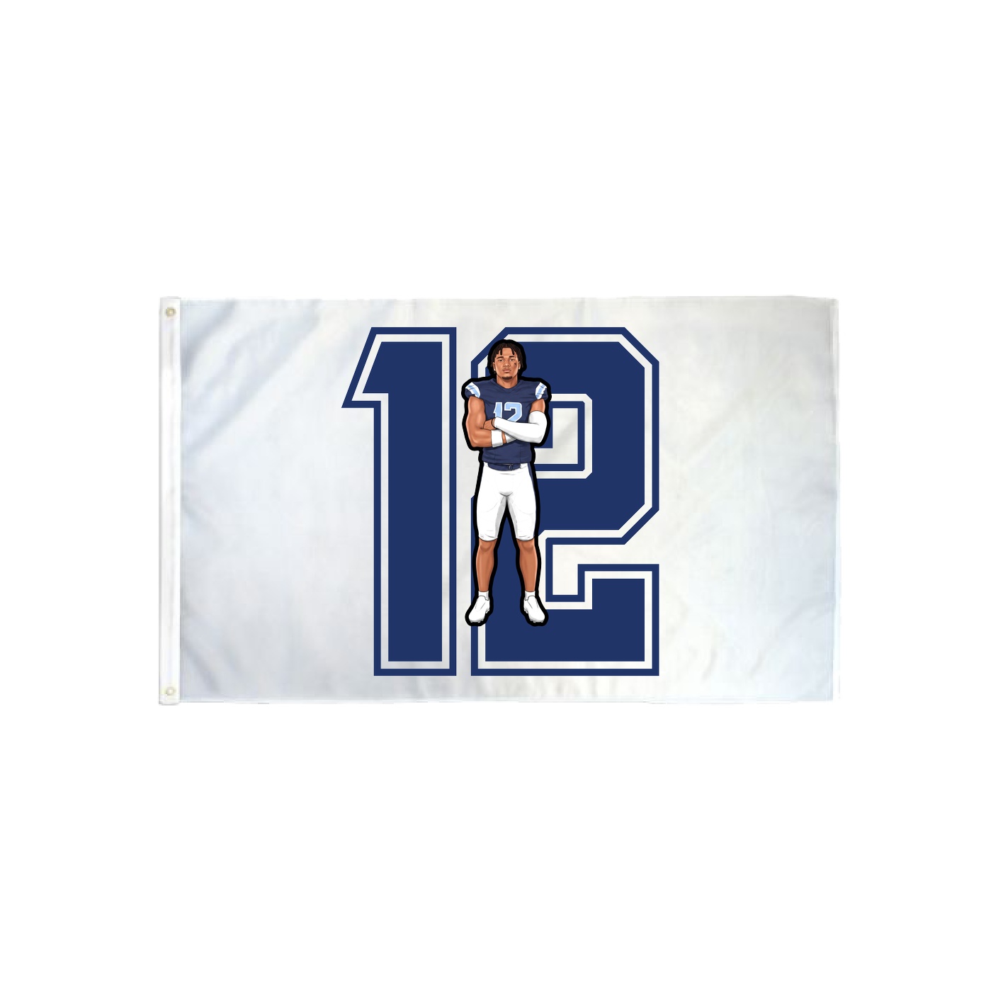 3x5 Flag — Number in Classic