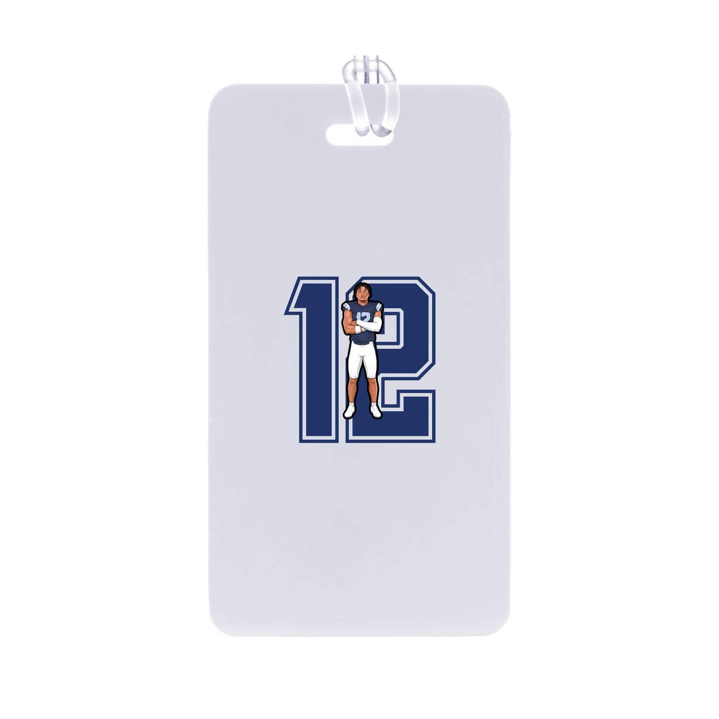 Bag Tag — Number in Classic